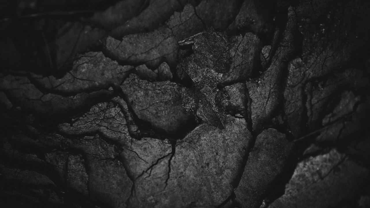 Обои углерод, атмосфера, темнота, ночь, монохромный в разрешении 1280x720