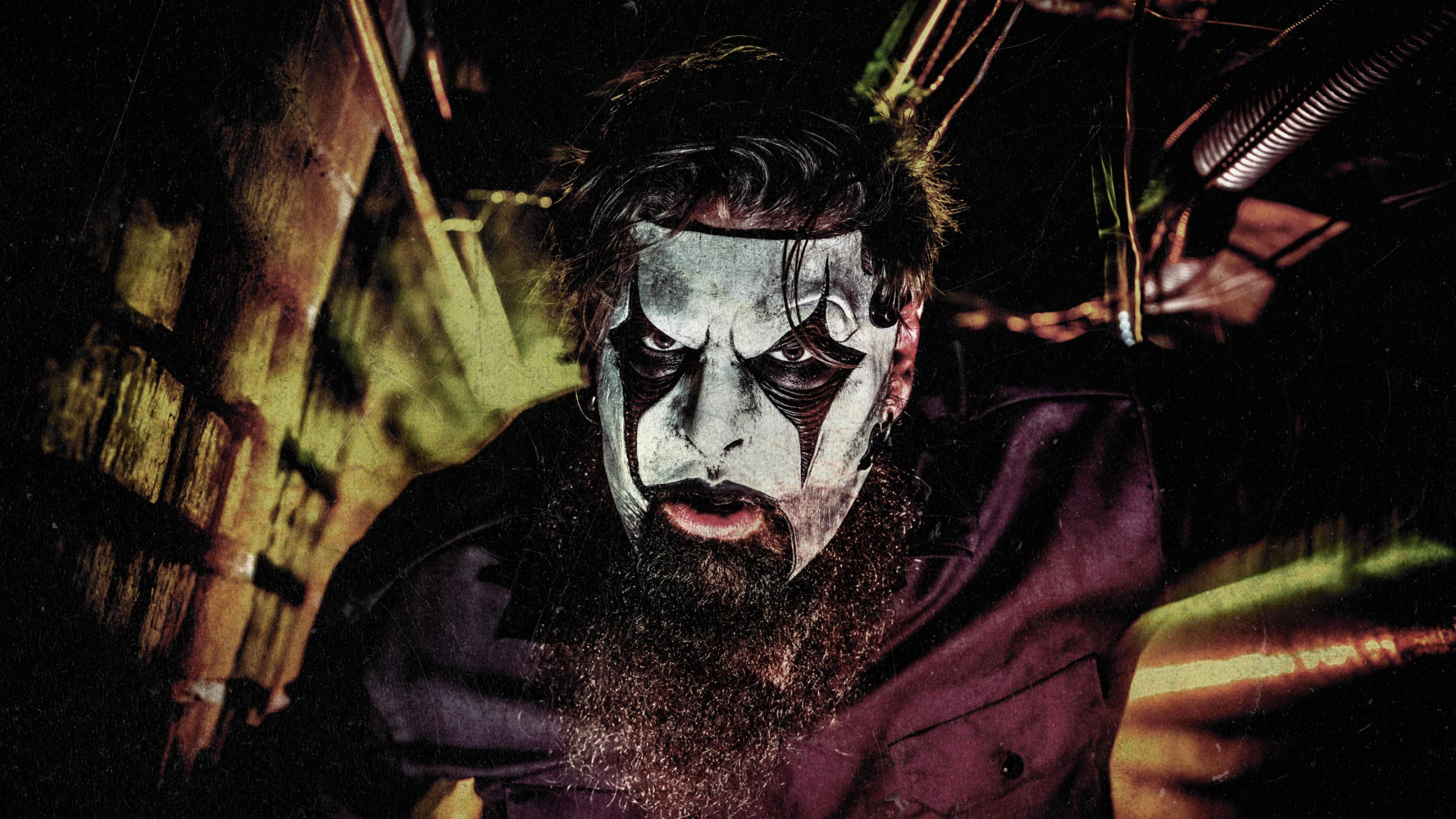 Обои удавка, тяжелый металл, гитарист, суперзлодей, тьма в разрешении 2560x1440