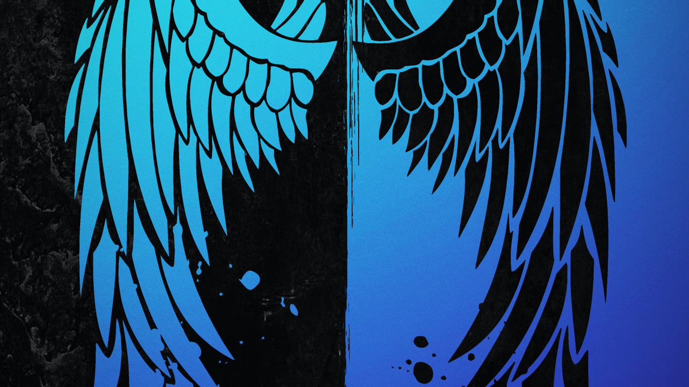 Обои дьявол или ангел, ангел, падение мятежных ангелов, Бездомных Детей, святой Михаил в разрешении 1366x768