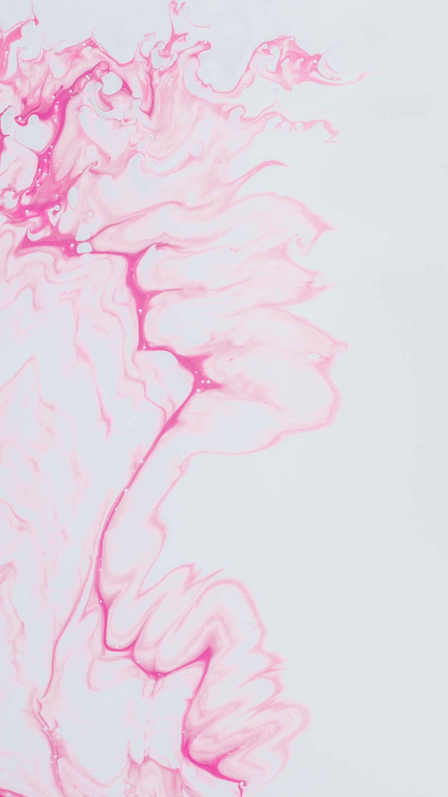 Обои рисование, розовый, пурпурный цвет, иллюстрация, арт в разрешении 1440x2560