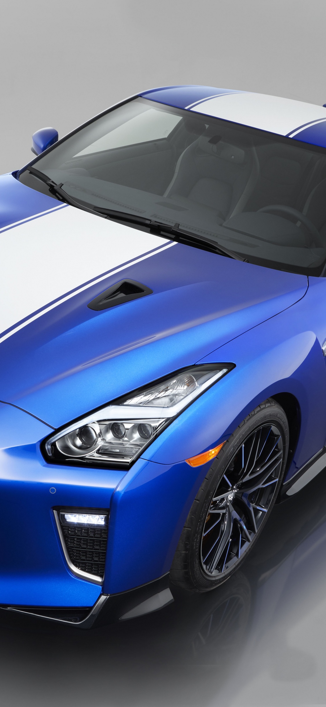 Обои Ниссан, авто, спорткар, суперкар, кузов купе в разрешении 1125x2436