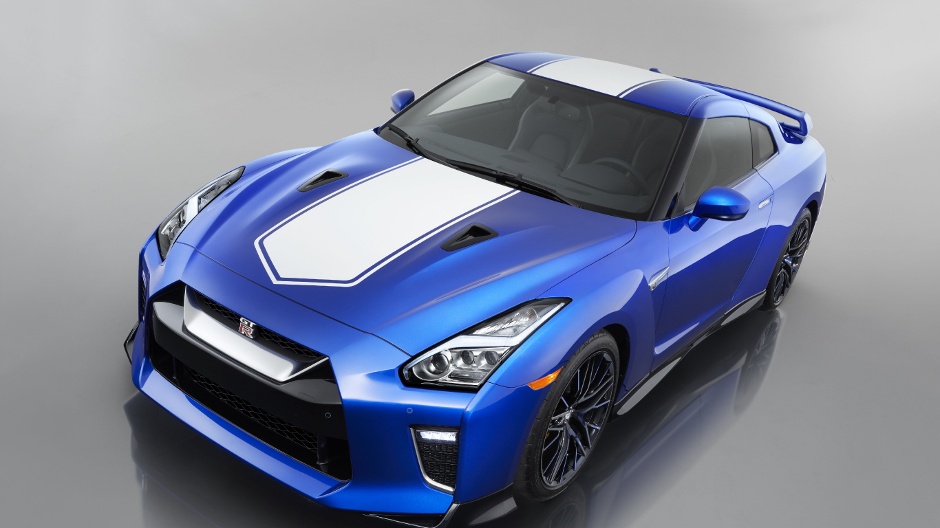 Обои Ниссан, авто, спорткар, суперкар, кузов купе в разрешении 1366x768