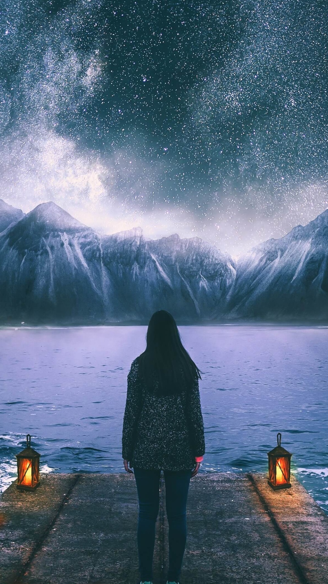 Обои вода, атмосфера, Люди в природе, свет, природа в разрешении 1080x1920