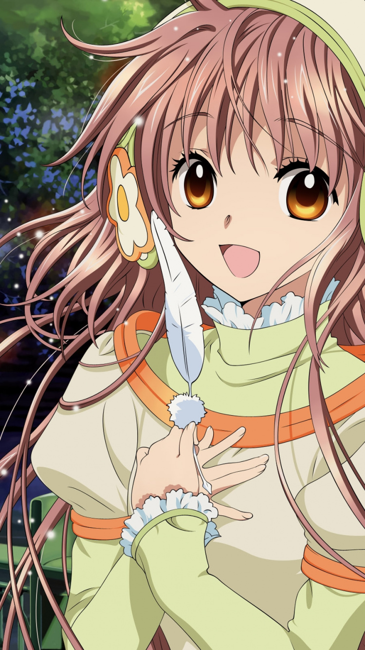 Обои иллюстрация, мангака, cardcaptor Сакура, киномото Сакура, Зазеркалье в разрешении 750x1334