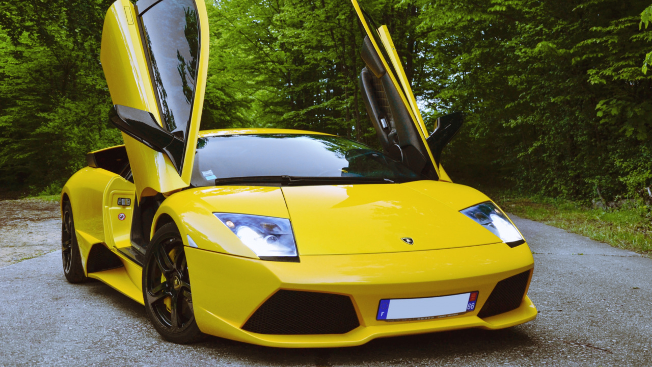 Обои Lamborghini Murcilago, авто, Ламборджини, Ламборгини авентадор, спорткар в разрешении 1280x720