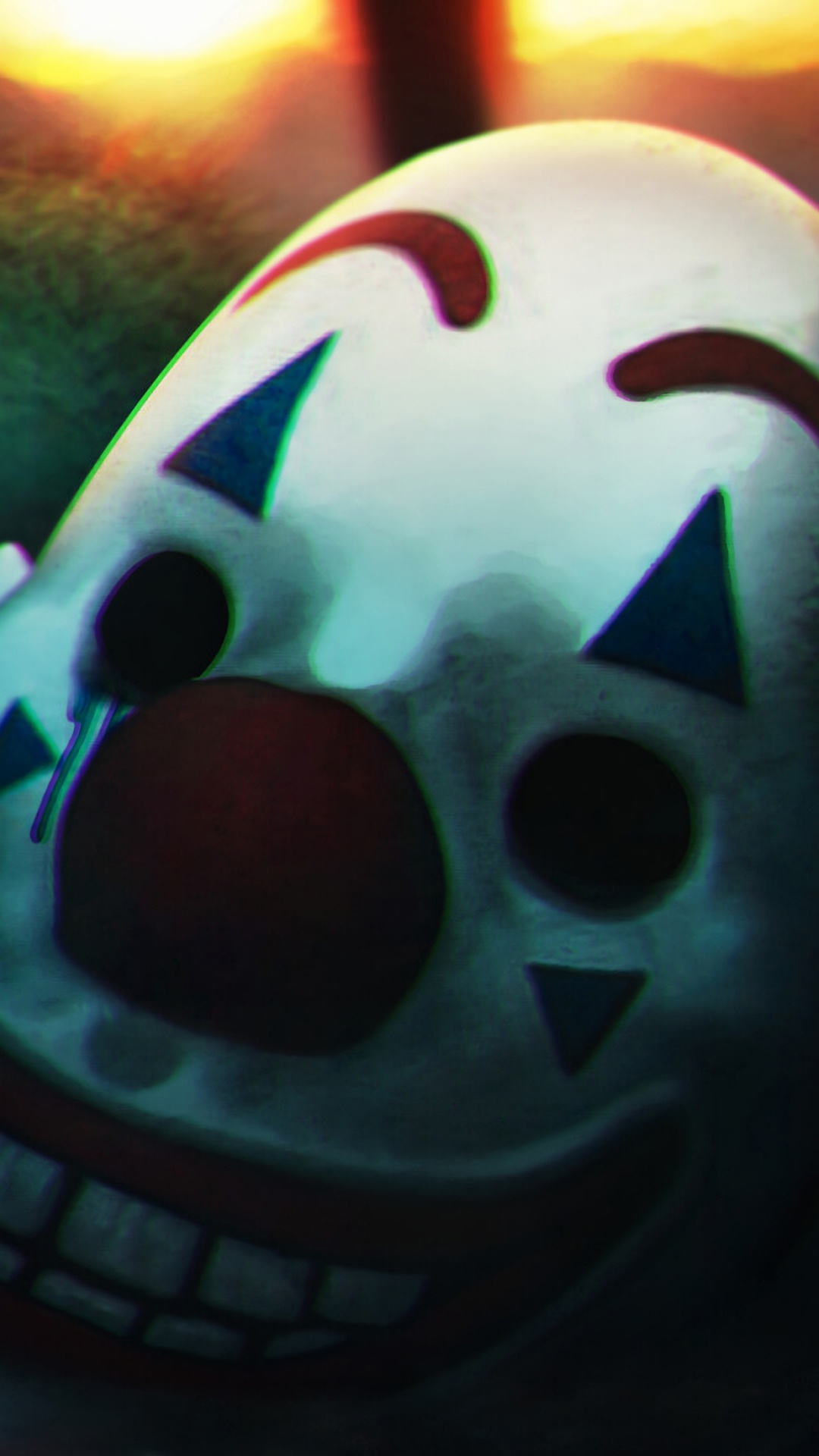 Обои фикция, иллюстрация, космос, череп, Джокер в разрешении 1080x1920