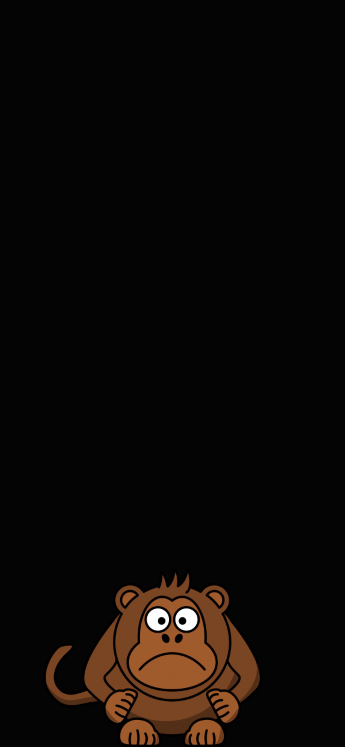 Обои мультфильм, коричневый цвет, текст, живая природа, иллюстрация в разрешении 1125x2436