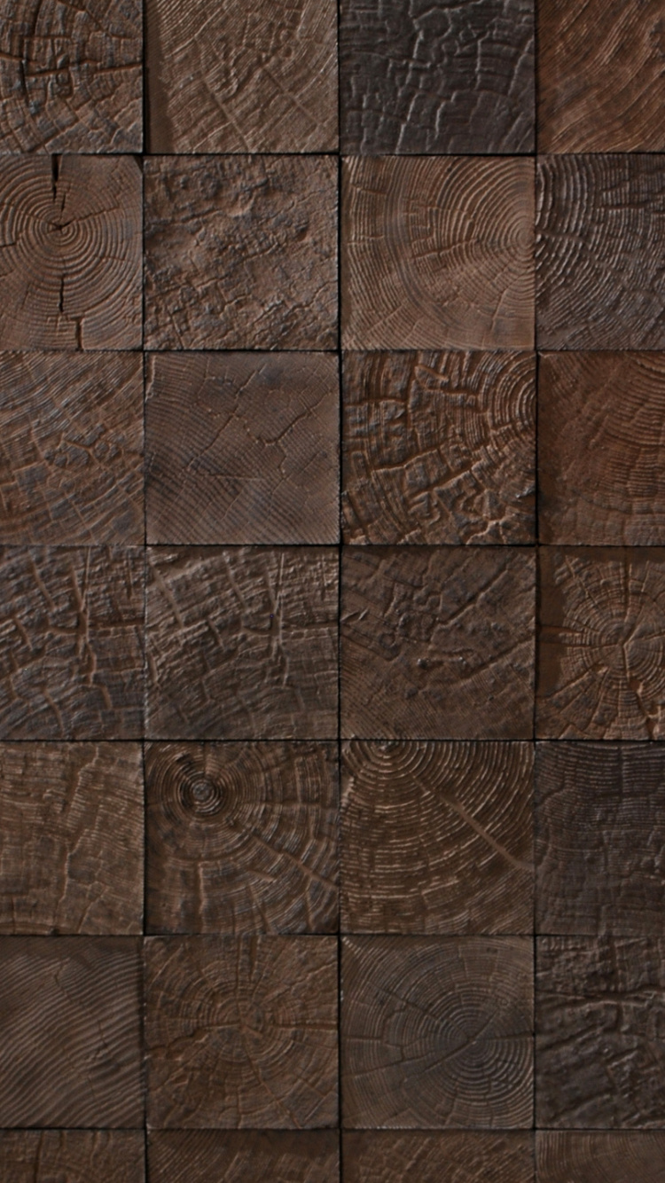 Обои стена, этаж, коричневый цвет, узор, пол в разрешении 750x1334