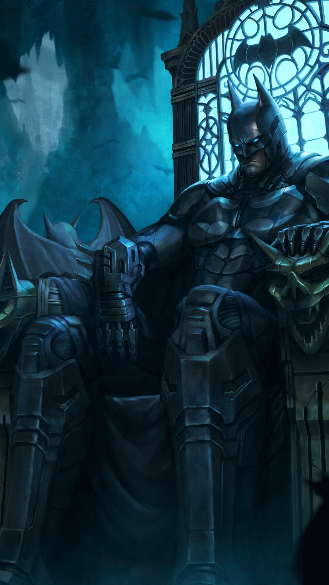 Обои Бэтмен, Джокер, супергерой, комиксы dc, комиксы в разрешении 1080x1920