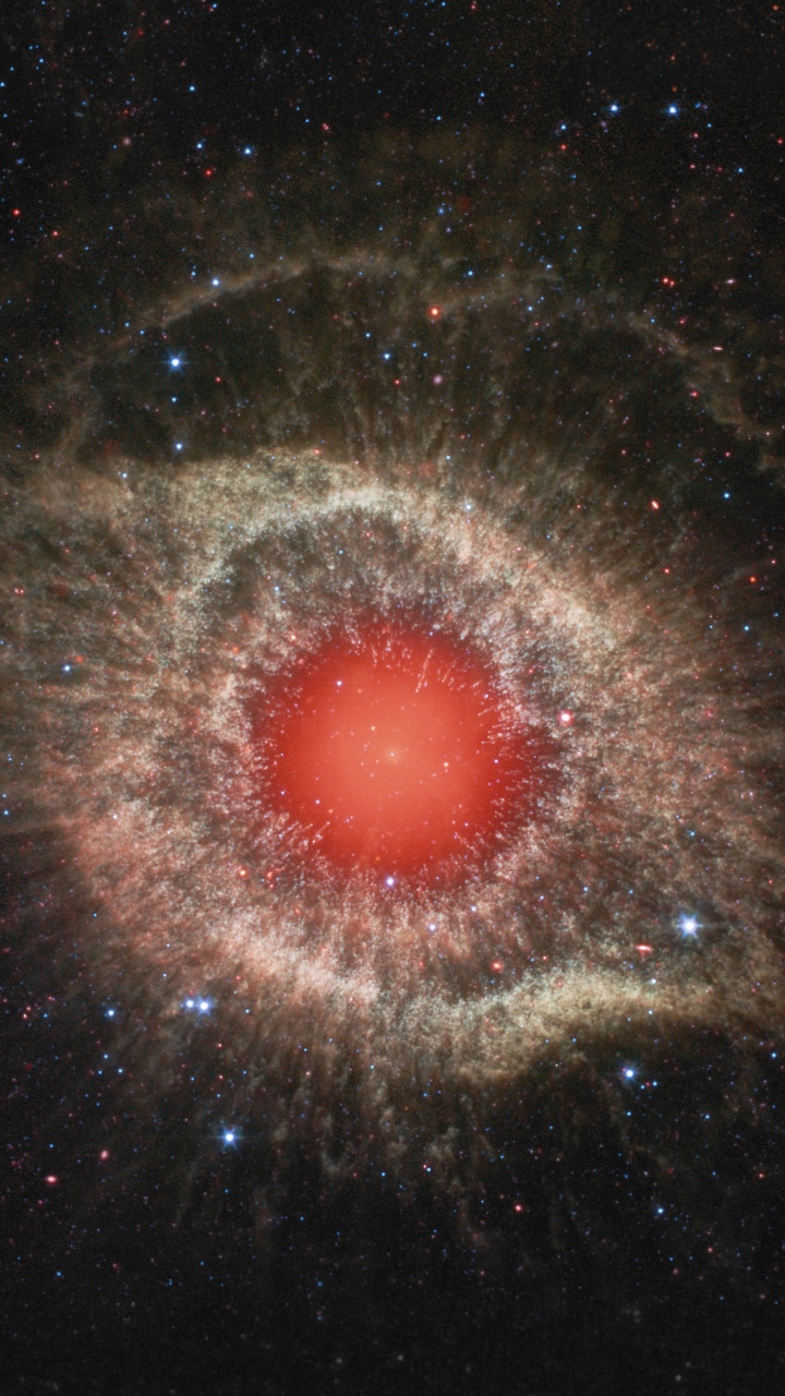 Обои спираль туманность, туманность, Кошки Туманность Глаз, планетарная туманность, космический телескоп Хаббл в разрешении 720x1280