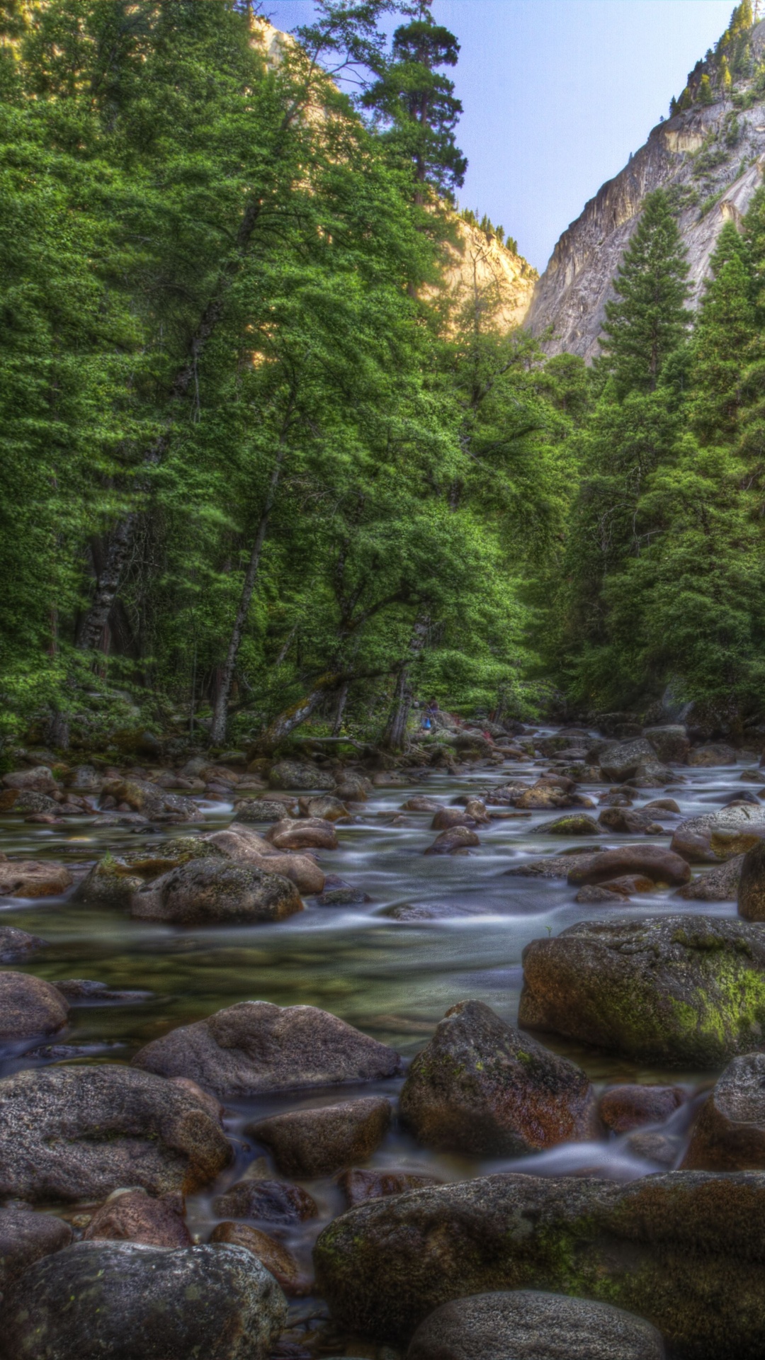 Обои водоем, природа, вода, поток, реки в разрешении 1080x1920