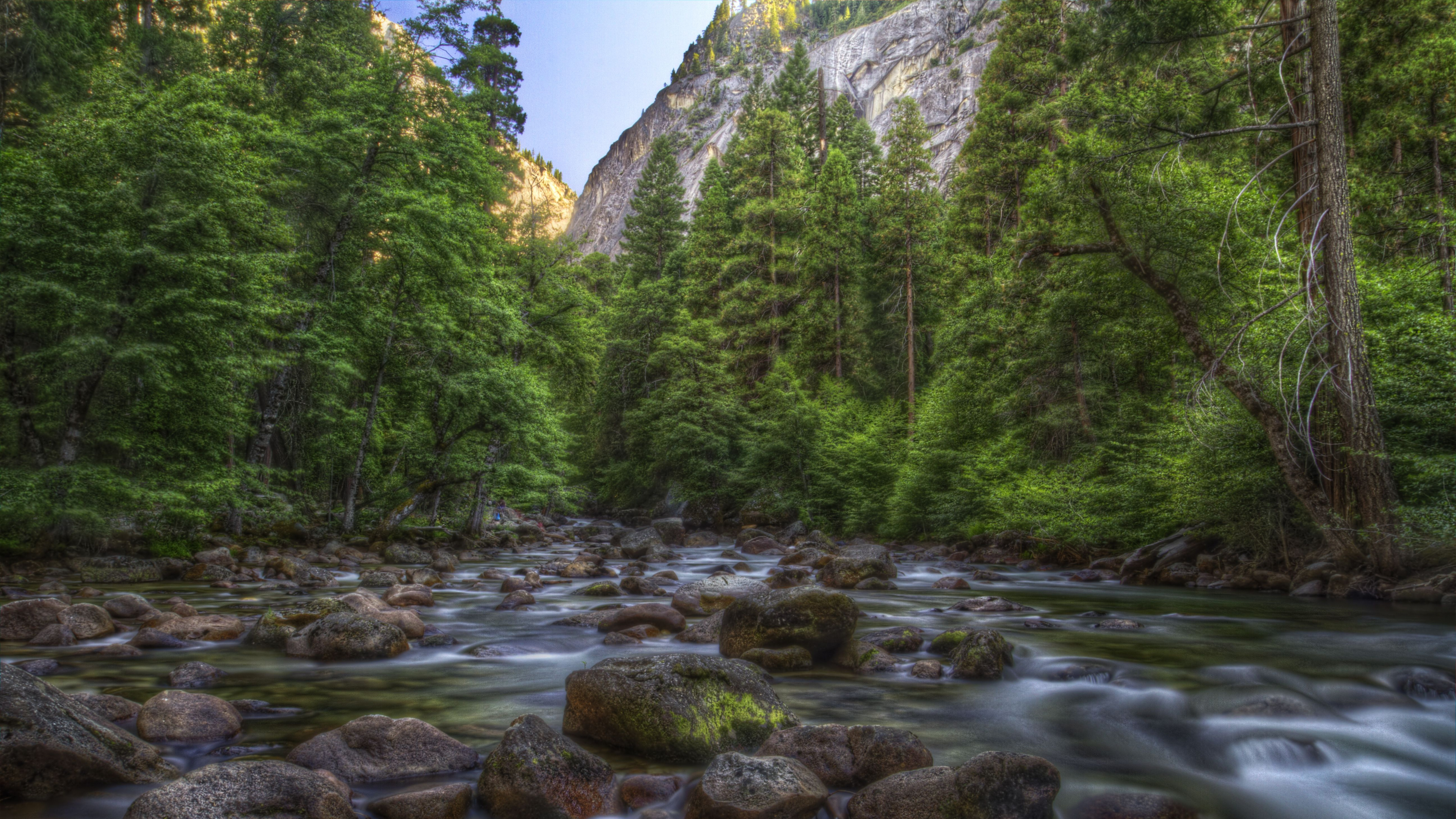 Обои водоем, природа, вода, поток, реки в разрешении 3840x2160