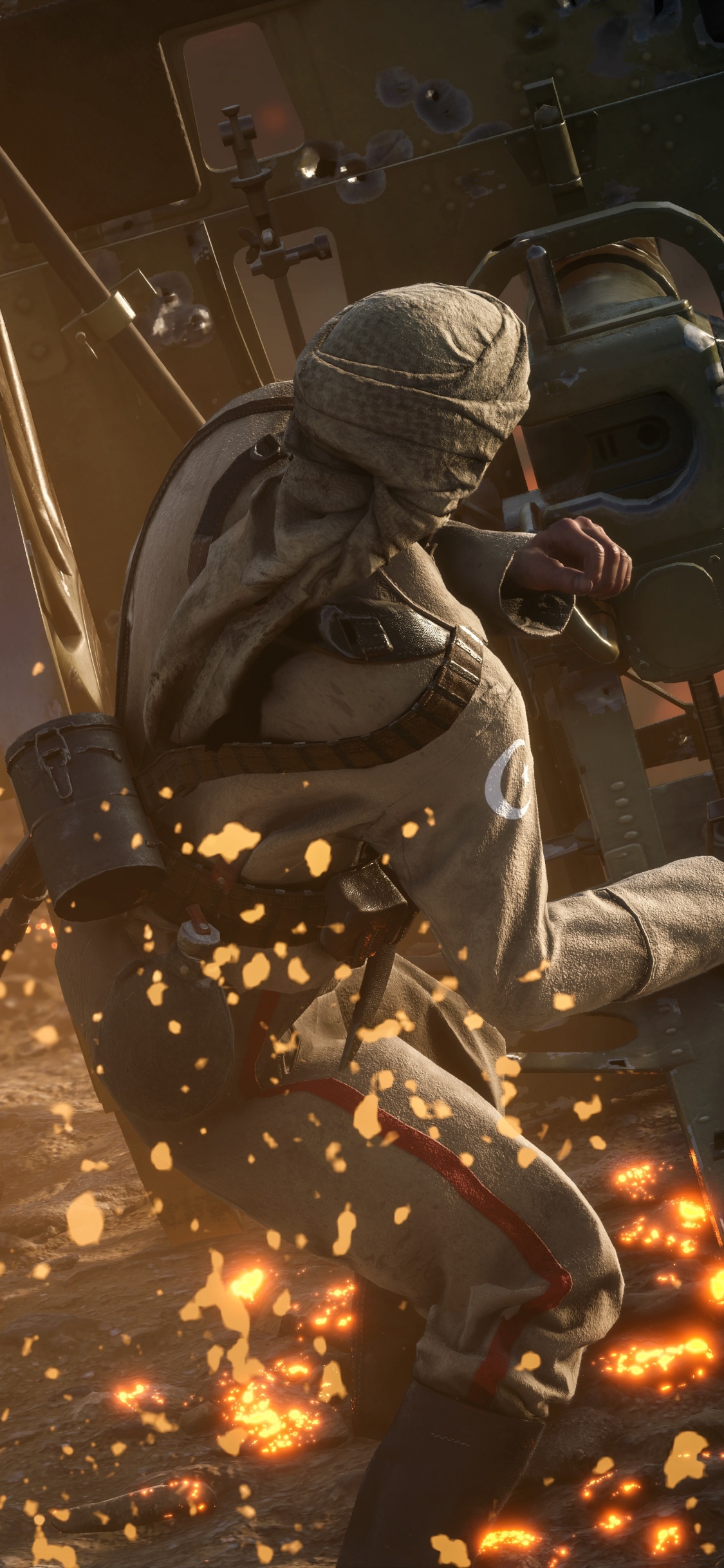 Обои battlefield 1, ночь, космос, видеоигра, темнота в разрешении 1125x2436