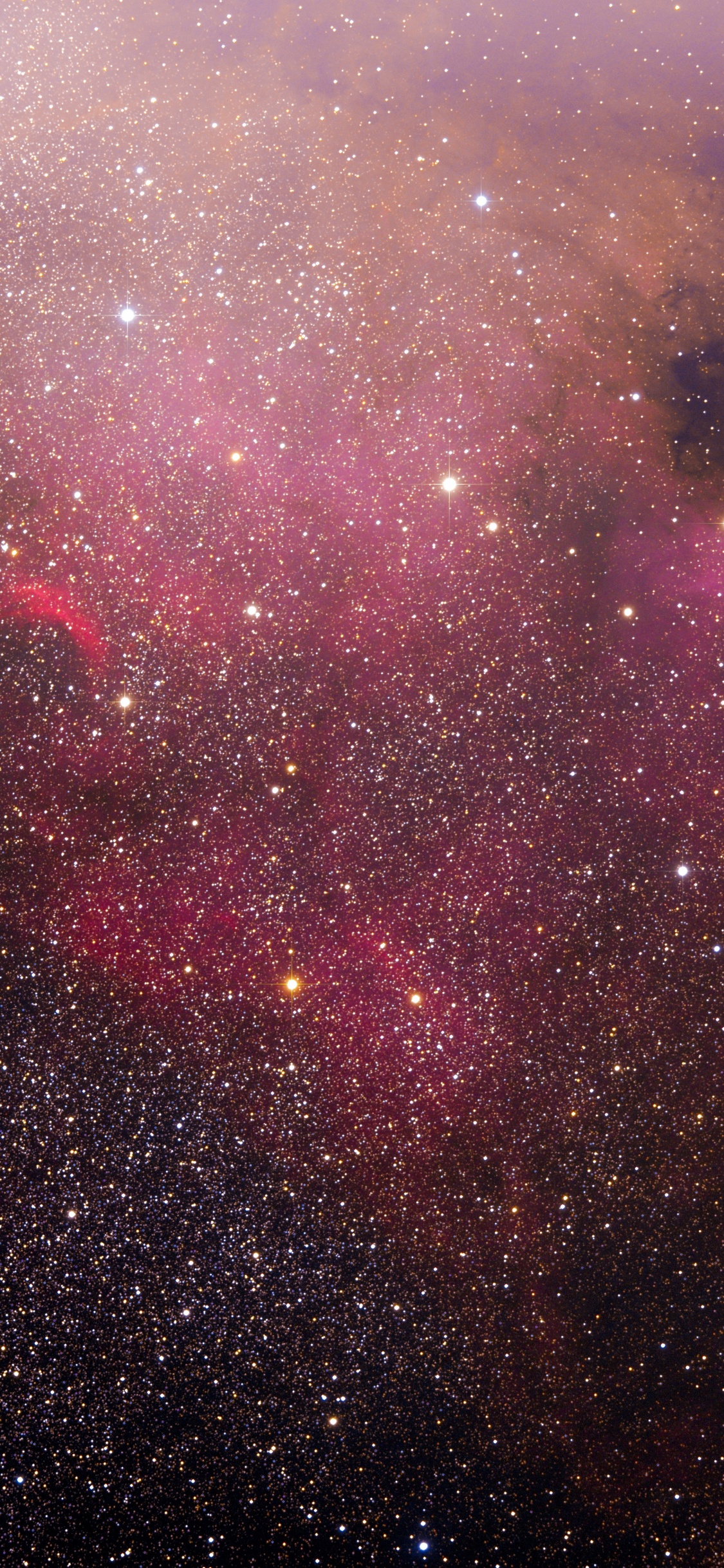 Обои туманность, звезда, Галактика, Астрономия, планетарная туманность в разрешении 1125x2436