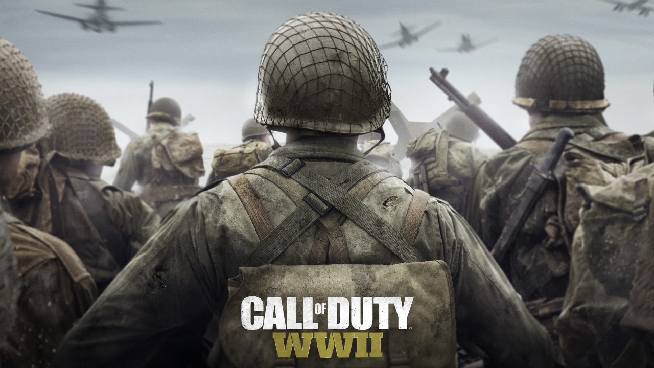 Обои служебный долг 2мв, Call of Duty WWII, activision, sledgehammer игры, солдат в разрешении 1280x720