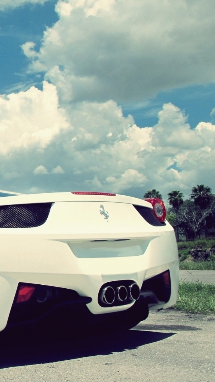 Обои спорткар, laferrari, суперкар, Феррари 458, моторный транспорт в разрешении 750x1334