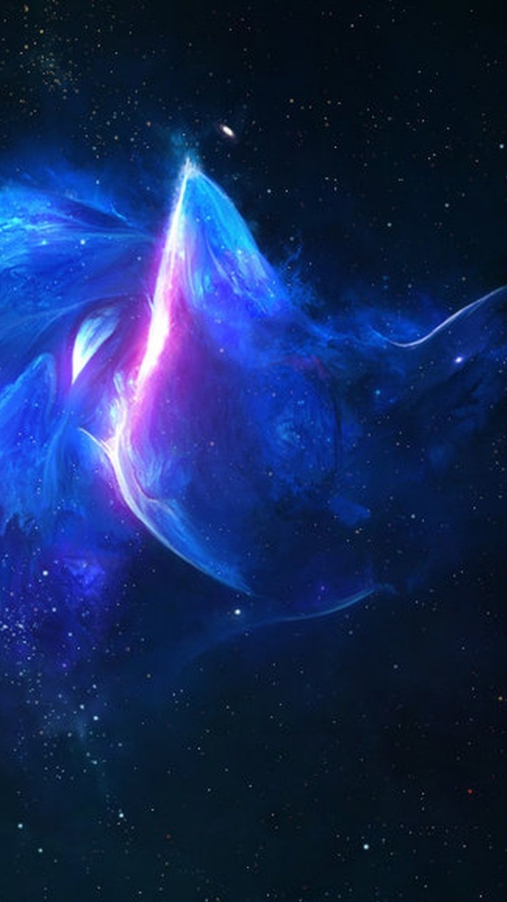 Обои кот, атмосфера, лазурный, окружающая среда, туманность в разрешении 720x1280