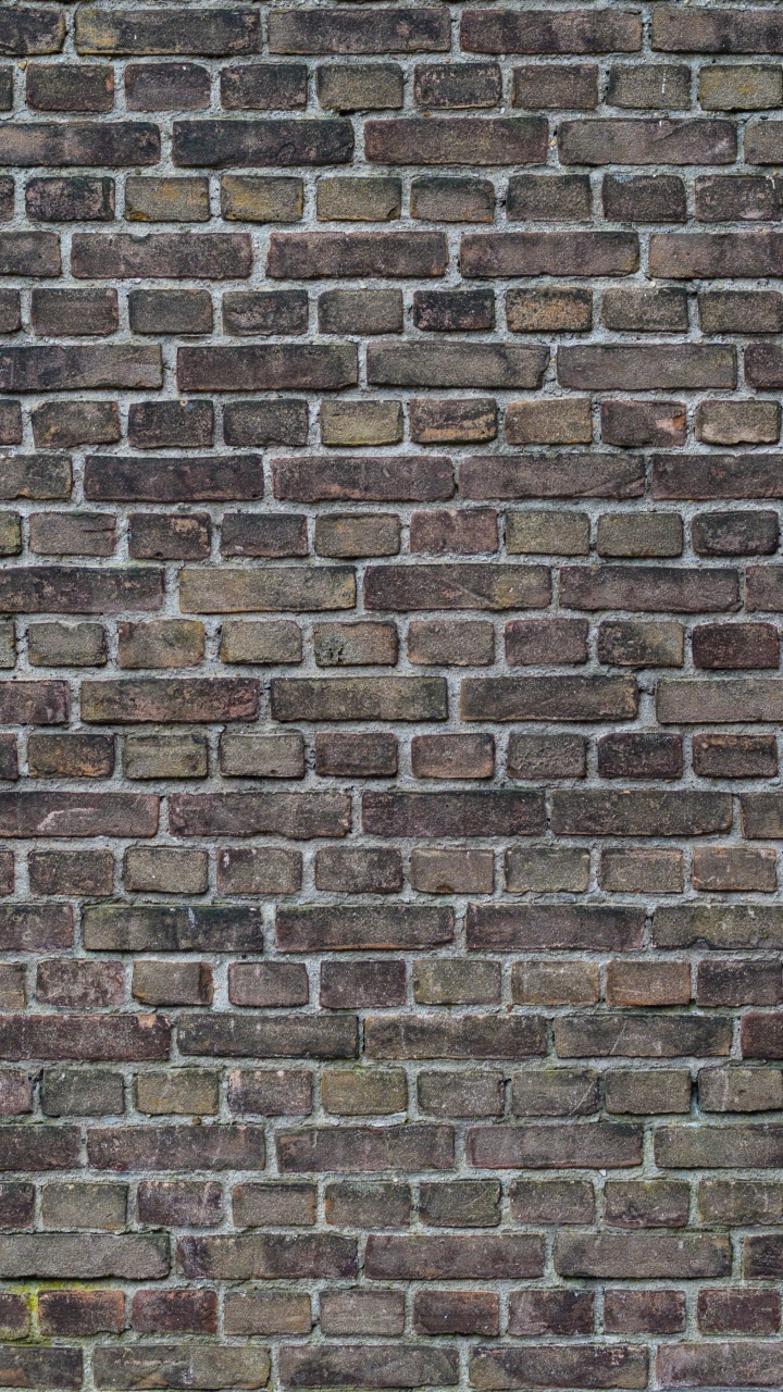 Обои кирпич, стена, каменная стена, кирпичная кладка, текстура в разрешении 720x1280