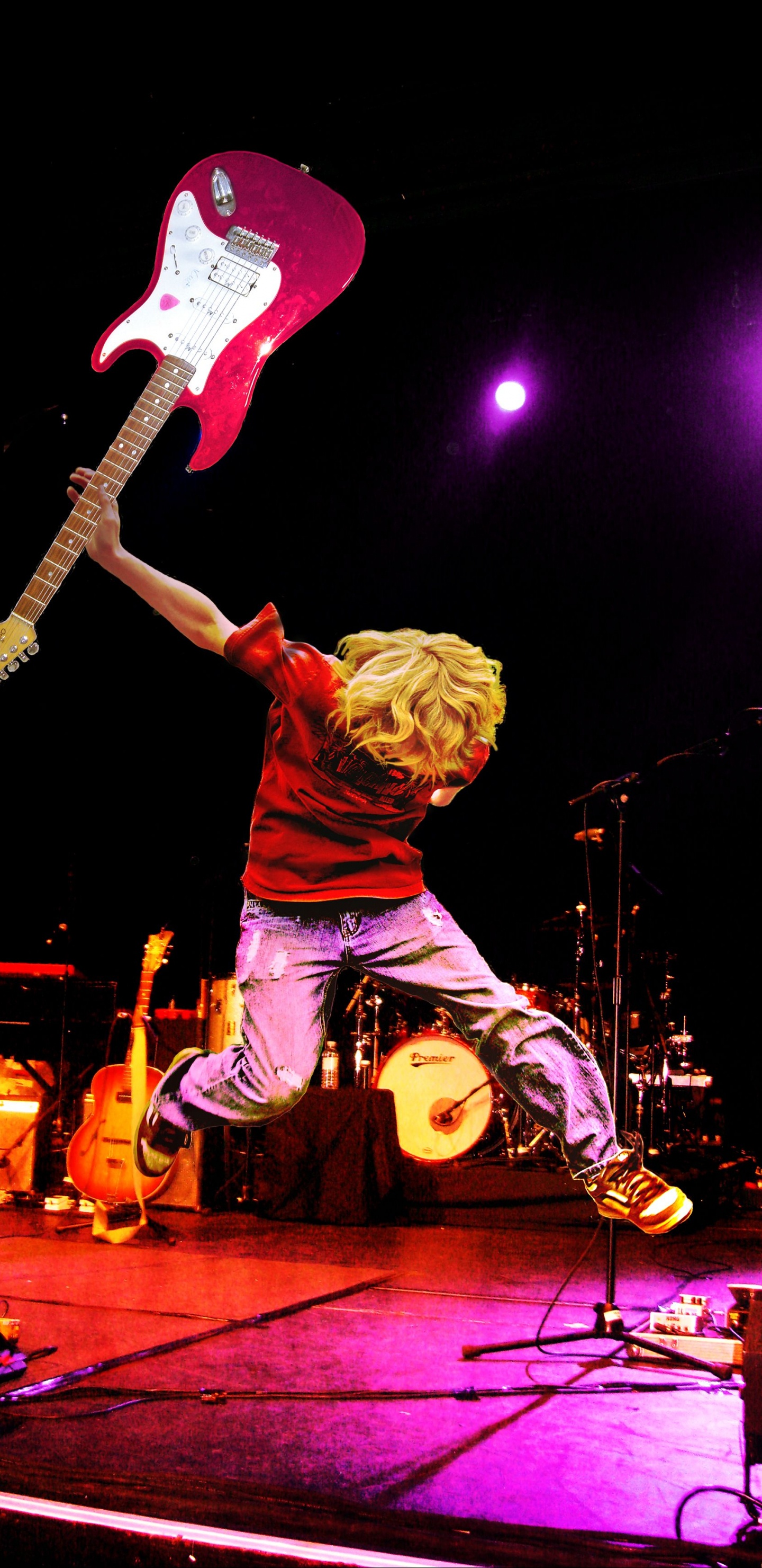 Обои нирвана, гранж, Представление, развлечение, театральное искусство в разрешении 1440x2960