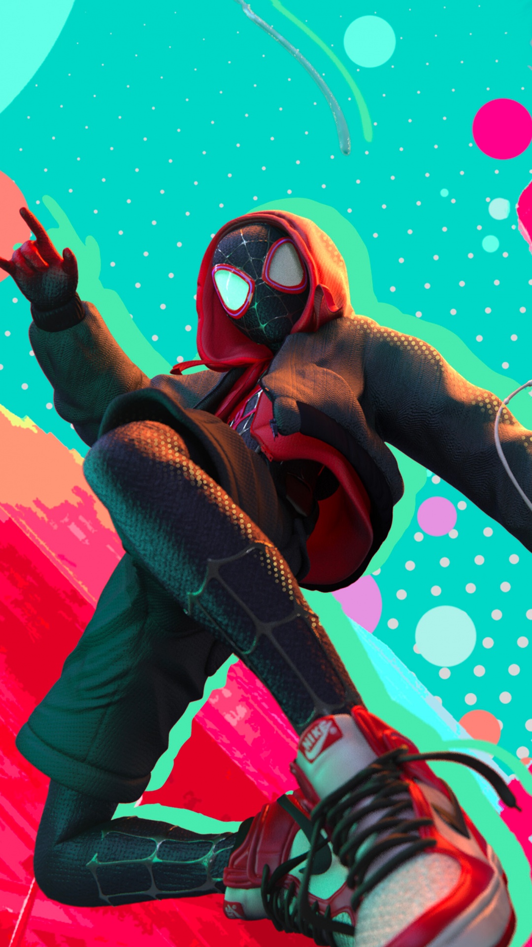 Обои человек-паук, андроид, андроид 13, Операционная система, развлечение в разрешении 1080x1920