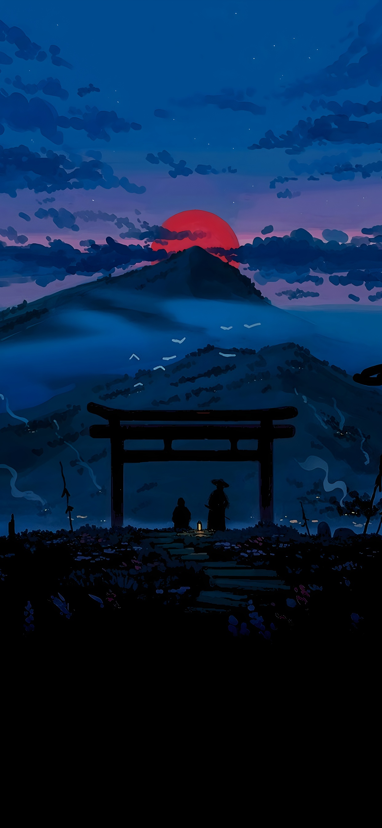 Обои вода, природа, облако, гора, экорегион в разрешении 1242x2688