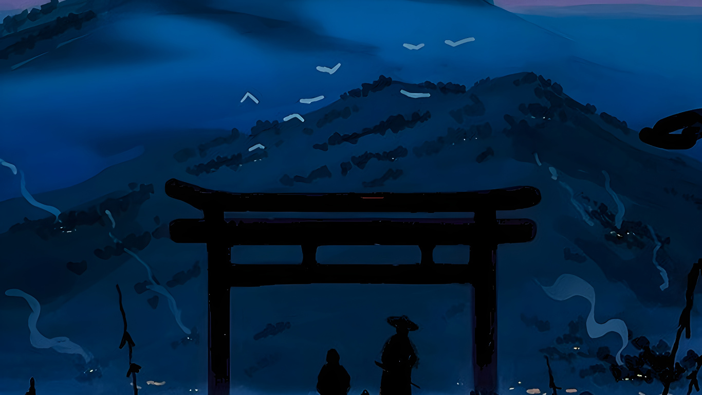 Обои вода, природа, облако, гора, экорегион в разрешении 1366x768