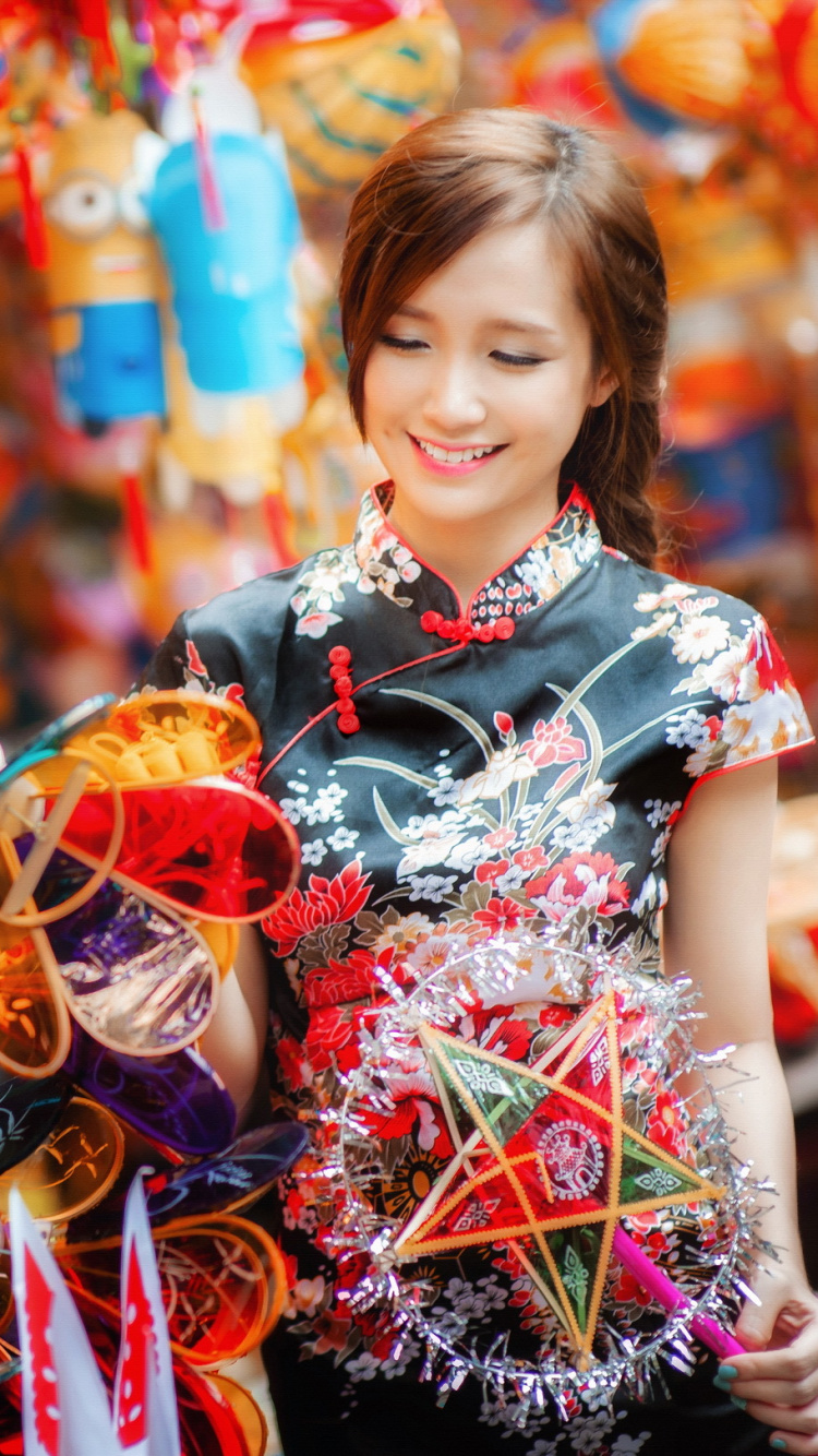 Обои Праздник середины осени, фестиваль, традиция, событие, праздник в разрешении 750x1334