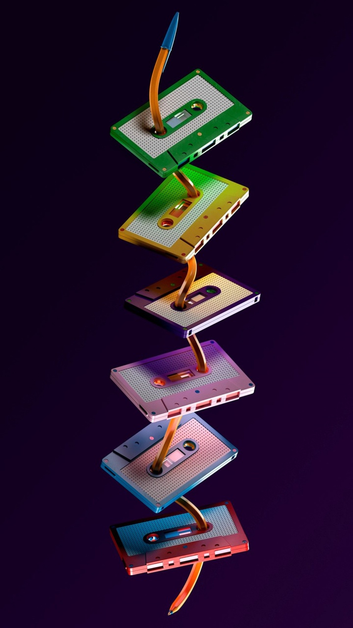 Обои графика, арт, дизайн, свет, прямоугольник в разрешении 720x1280