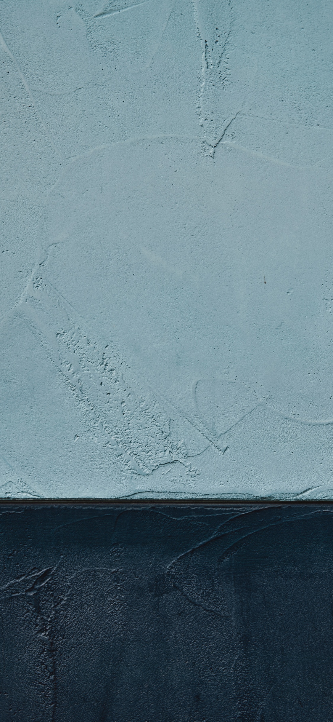 Обои синий, стена, этаж, лазурный, линия в разрешении 1125x2436