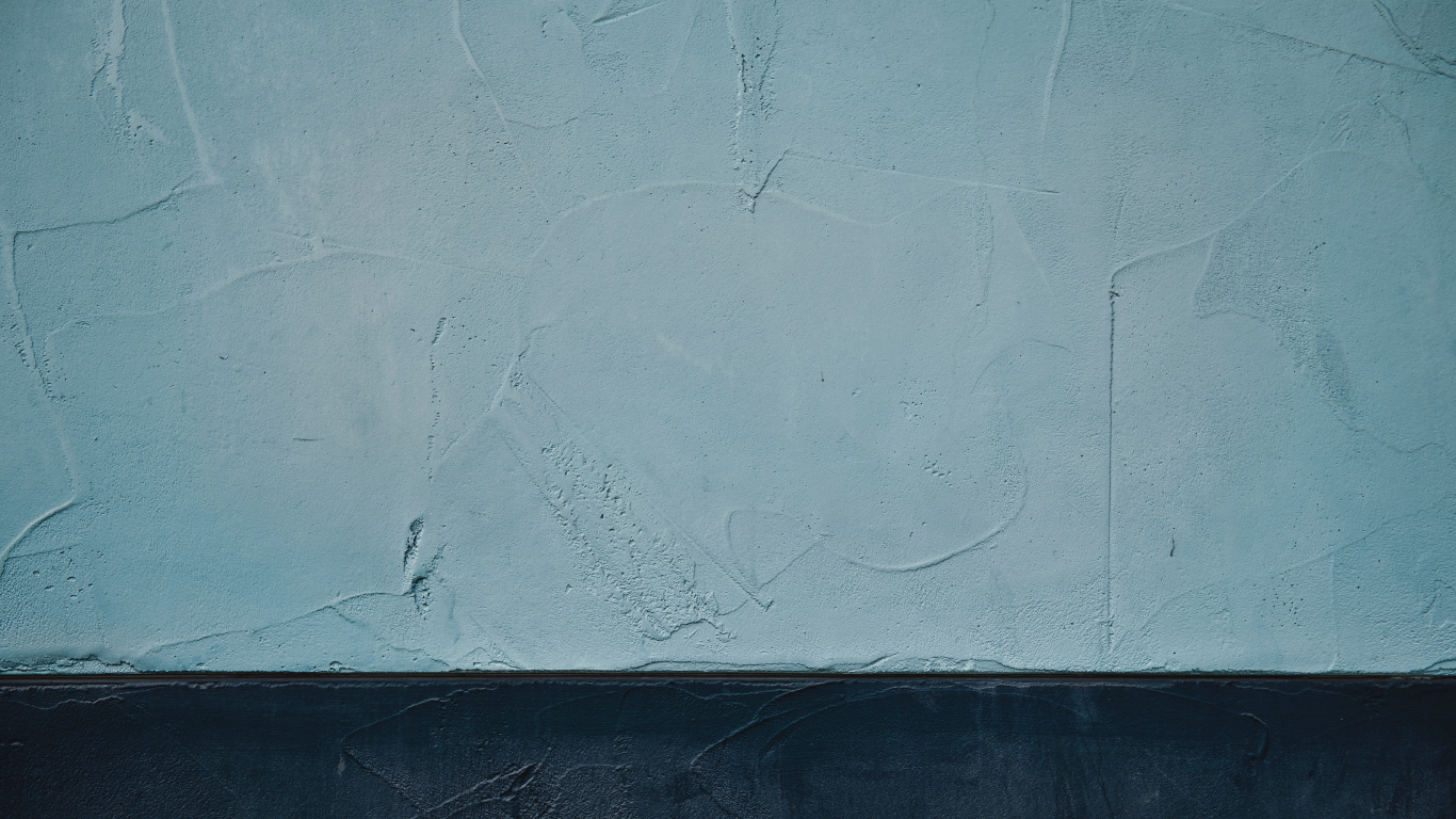 Обои синий, стена, этаж, лазурный, линия в разрешении 1366x768