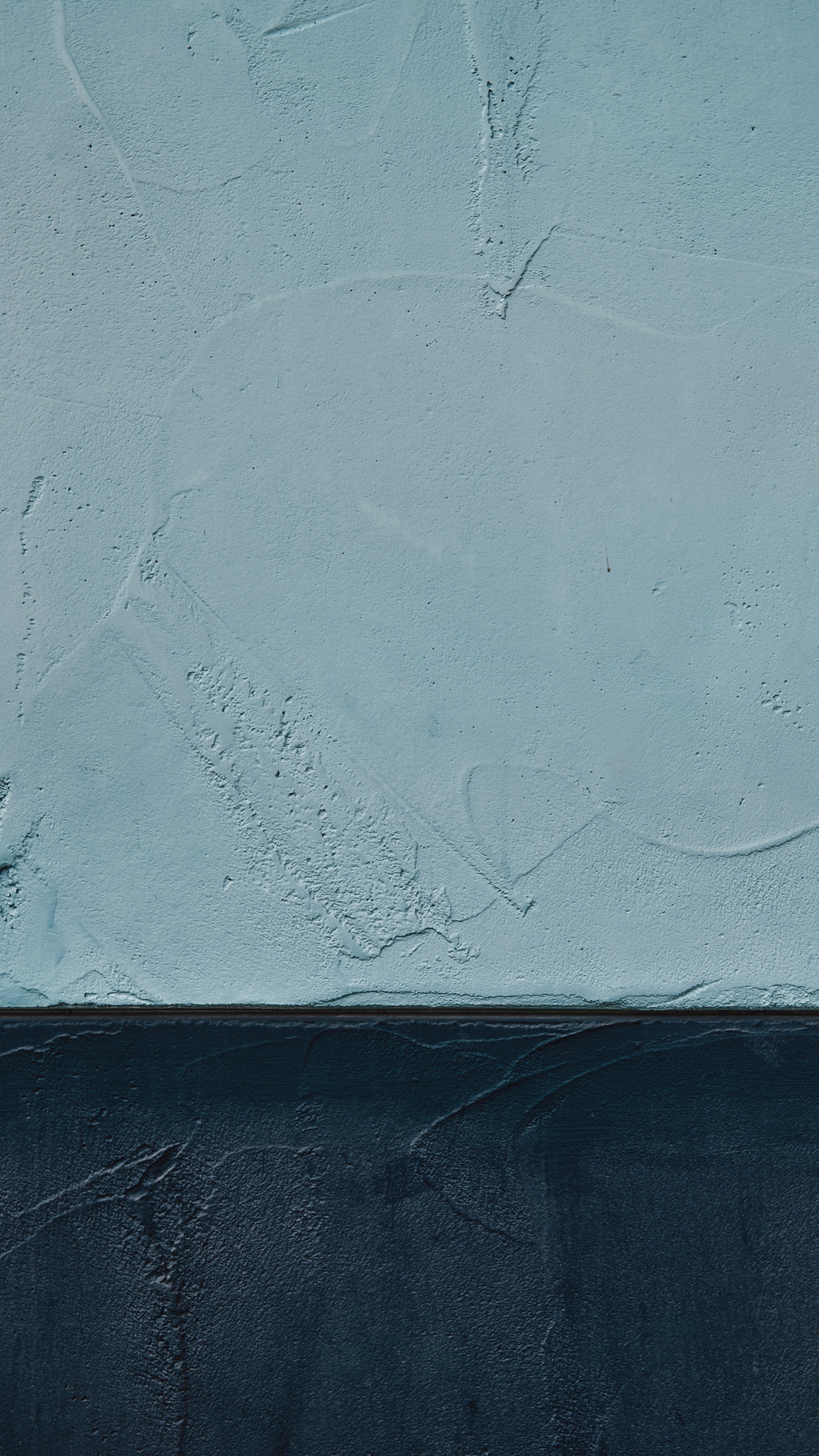 Обои синий, стена, этаж, лазурный, линия в разрешении 1440x2560