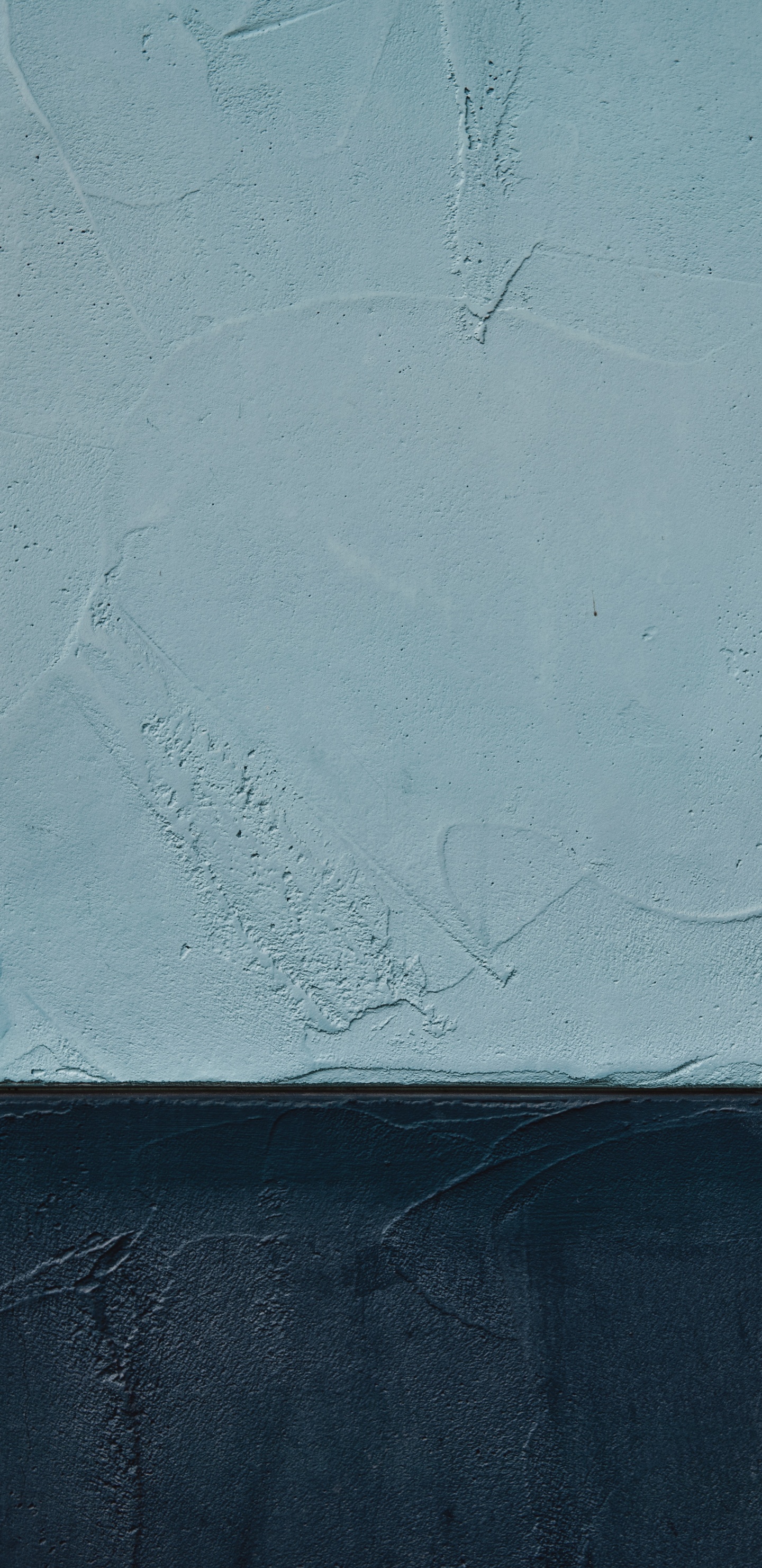 Обои синий, стена, этаж, лазурный, линия в разрешении 1440x2960