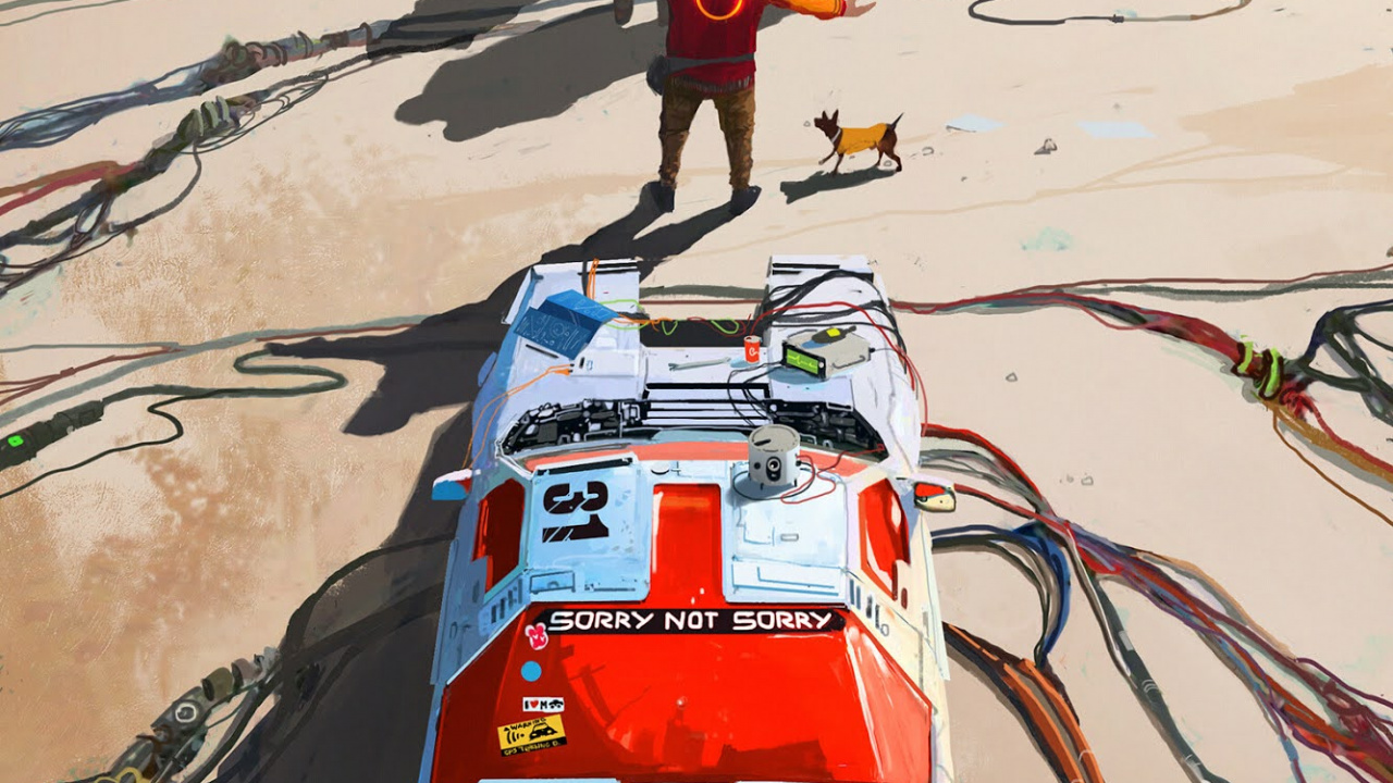 Обои концепт арт, иллюстрация, арт, цифровое искусство, Научная фантастика в разрешении 1280x720