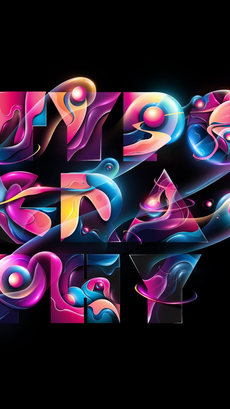 Обои книгопечатание, дизайн, арт, текст, графический дизайн в разрешении 750x1334