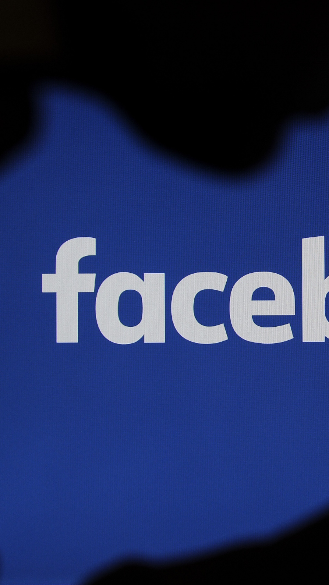 Обои фейсбук, синий, текст, лого, марка в разрешении 1080x1920