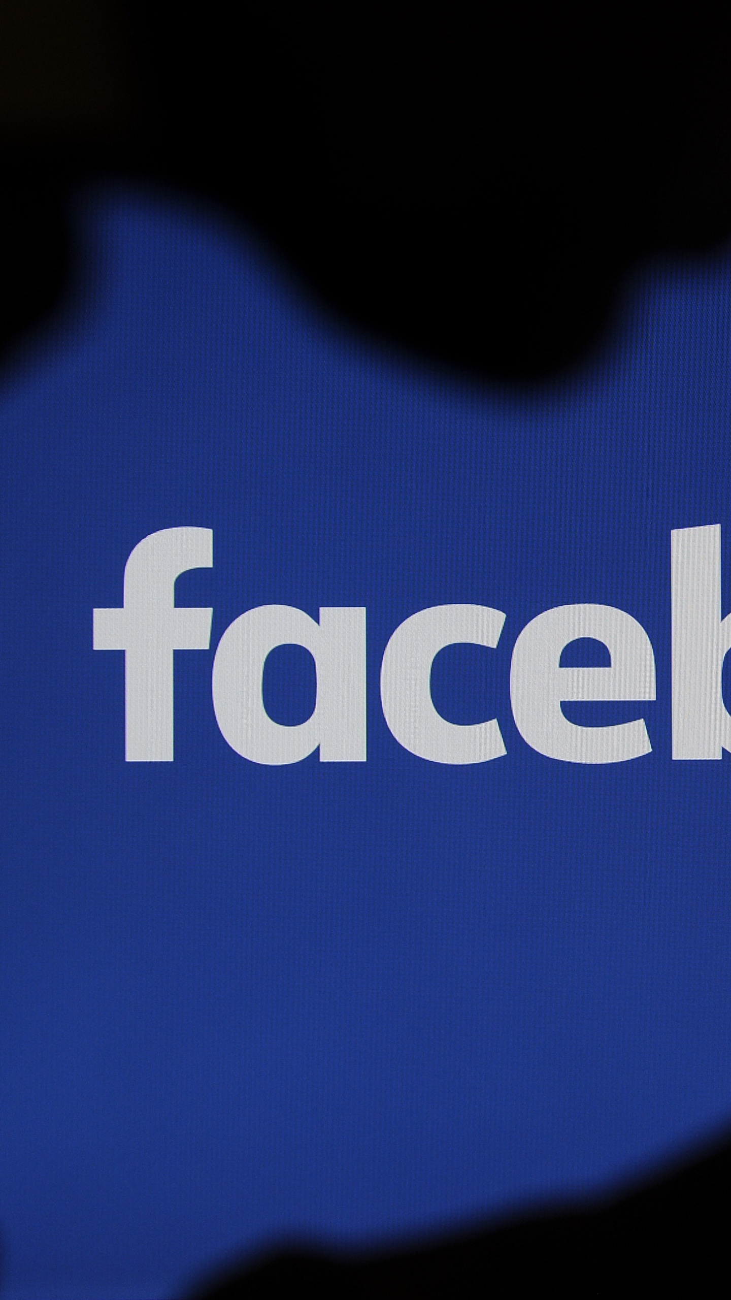 Обои фейсбук, синий, текст, лого, марка в разрешении 1440x2560