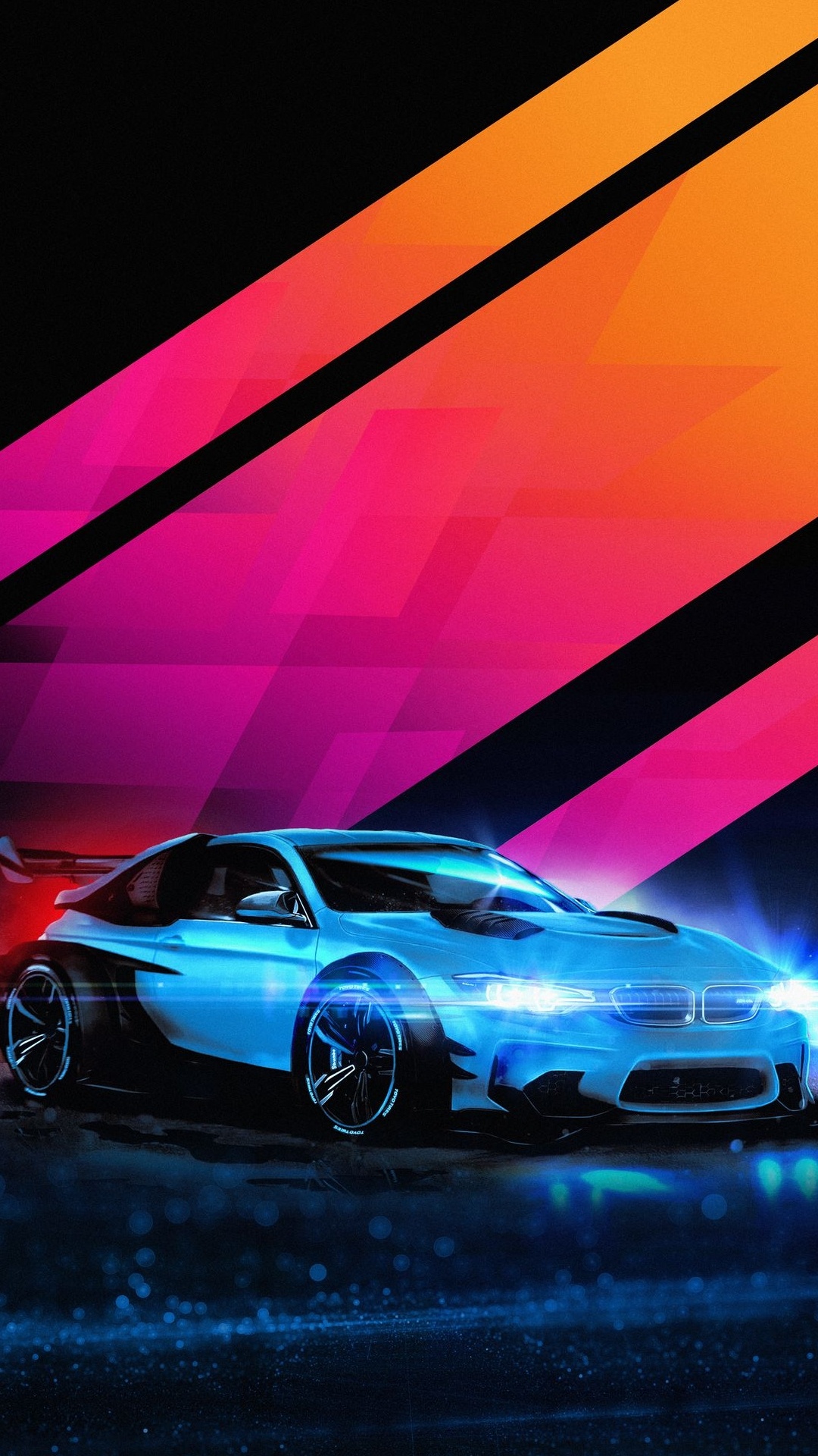 Обои bmw, легковые автомобили, БМВ М4, спорткар, Байерише Моторен Верке АГ в разрешении 1080x1920