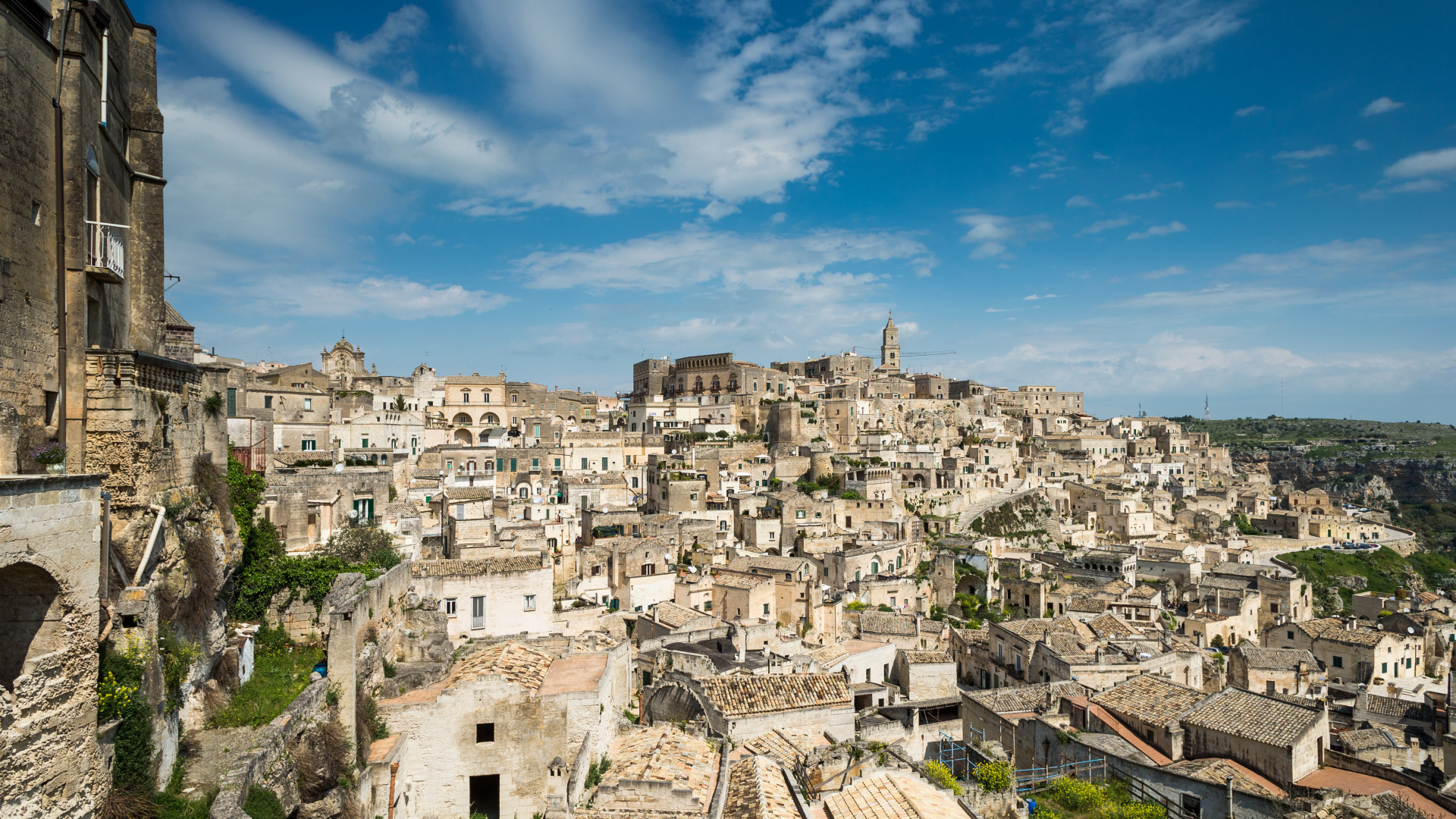 Обои Палаццо Маргерита, городок, город, историческое место, туризм в разрешении 1920x1080