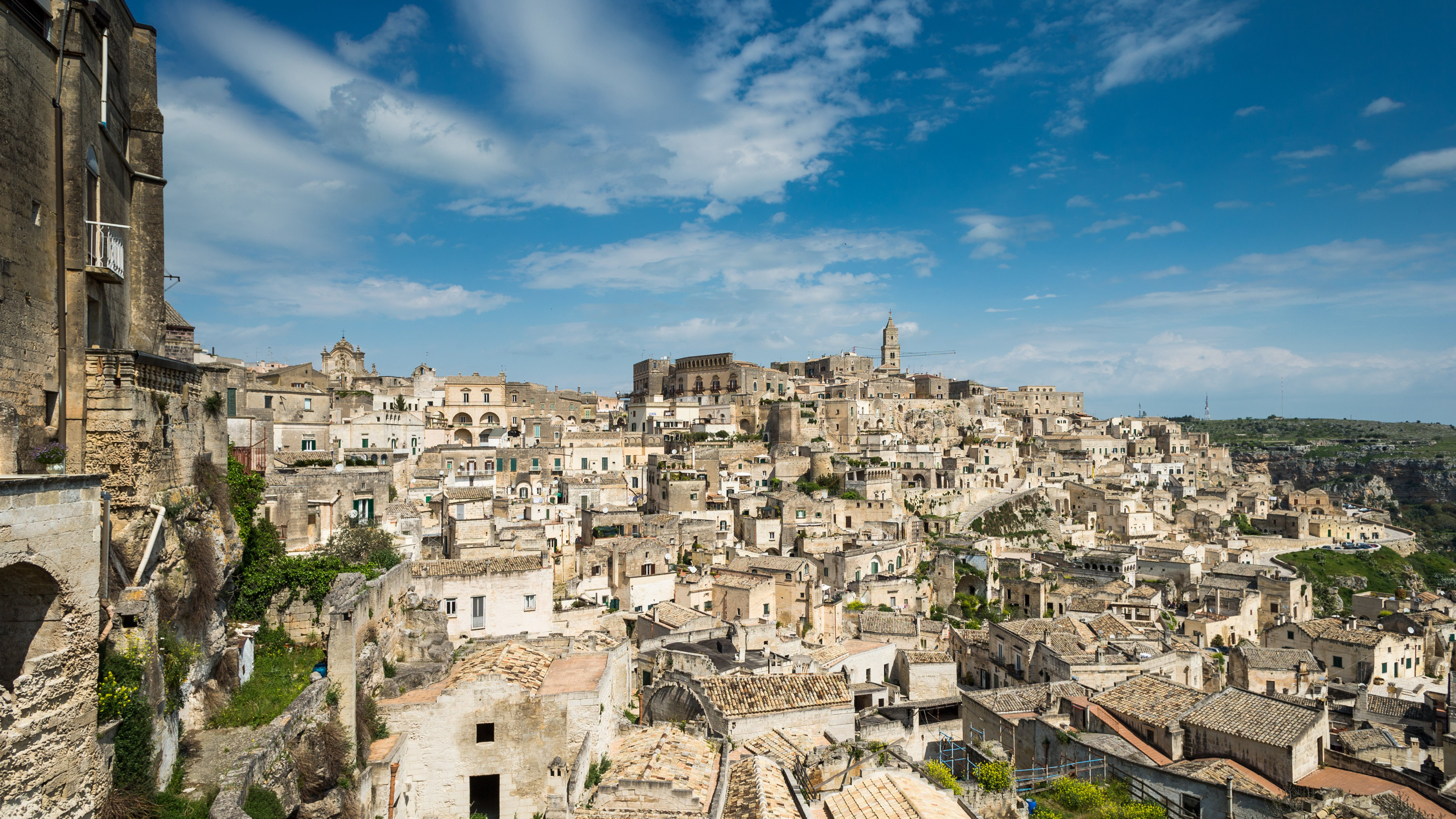 Обои Палаццо Маргерита, городок, город, историческое место, туризм в разрешении 3840x2160