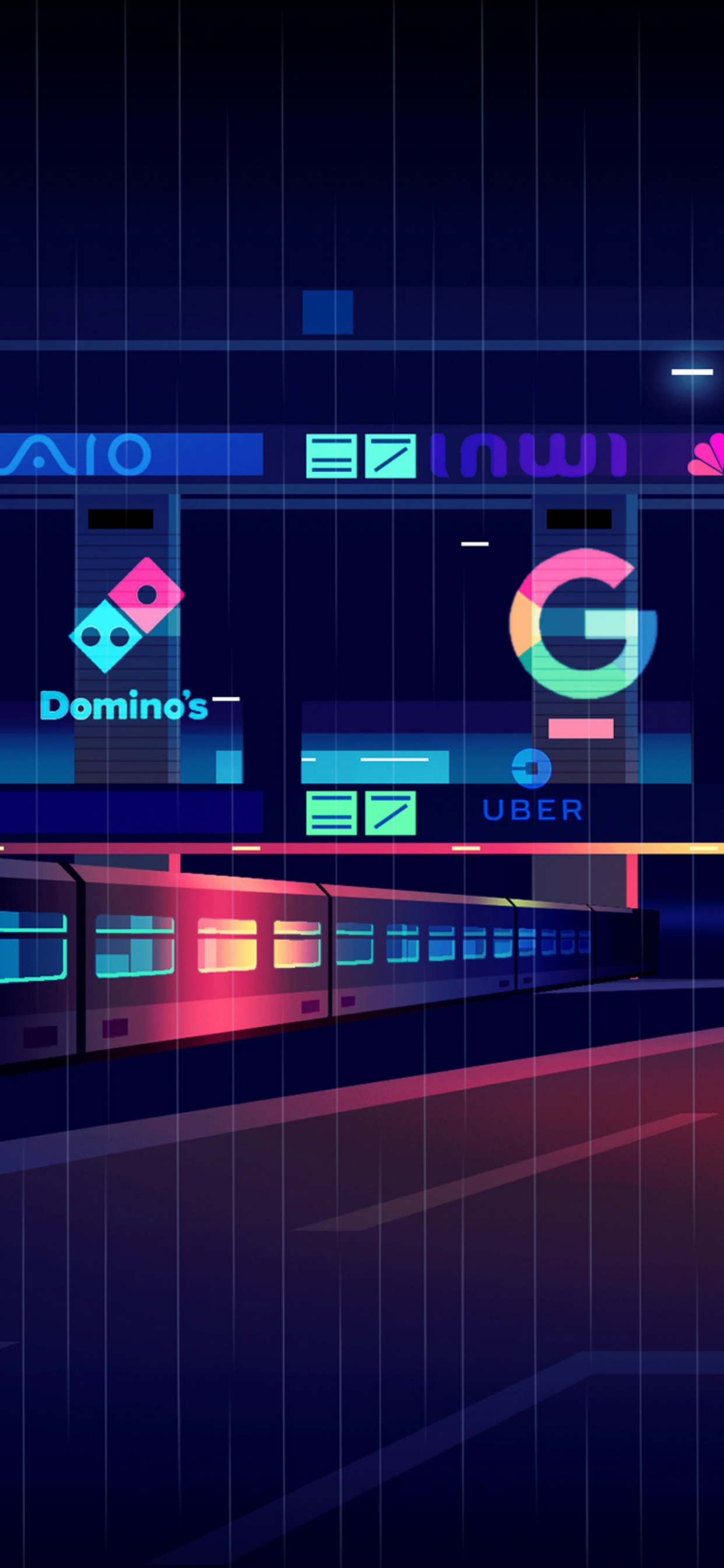 Обои свет, линия, Визуальный эффект освещения, технологии, электрик в разрешении 1242x2688