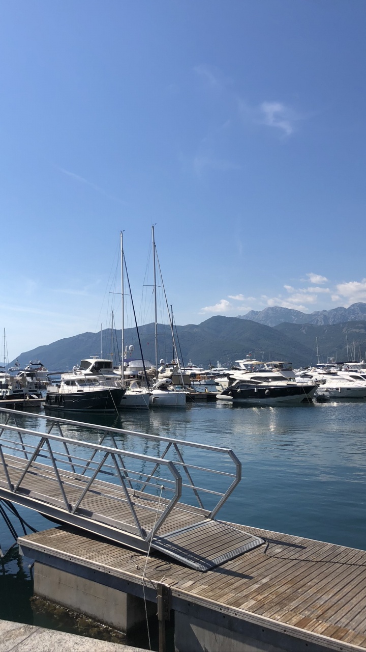 Обои Марина, лодка, яхта, судно, гавань в разрешении 720x1280