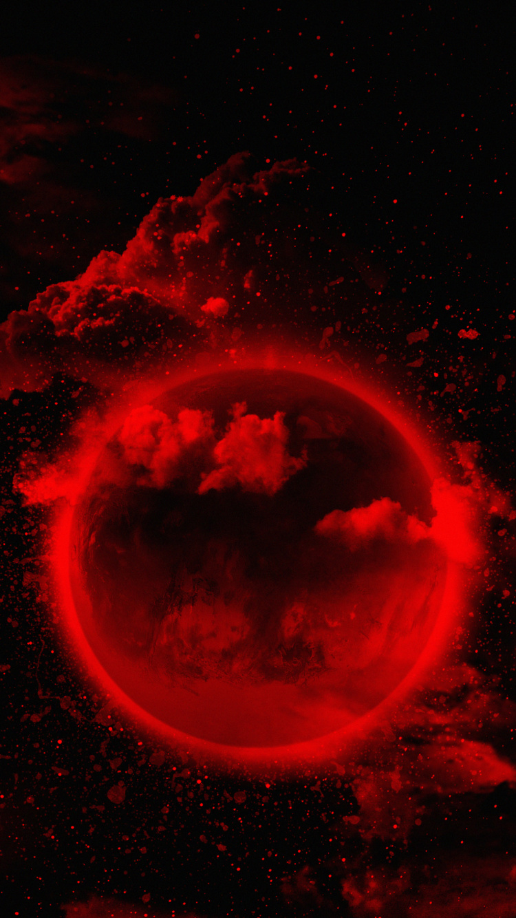 Обои атмосфера, космос, космическое пространство, жидкий, мир в разрешении 750x1334