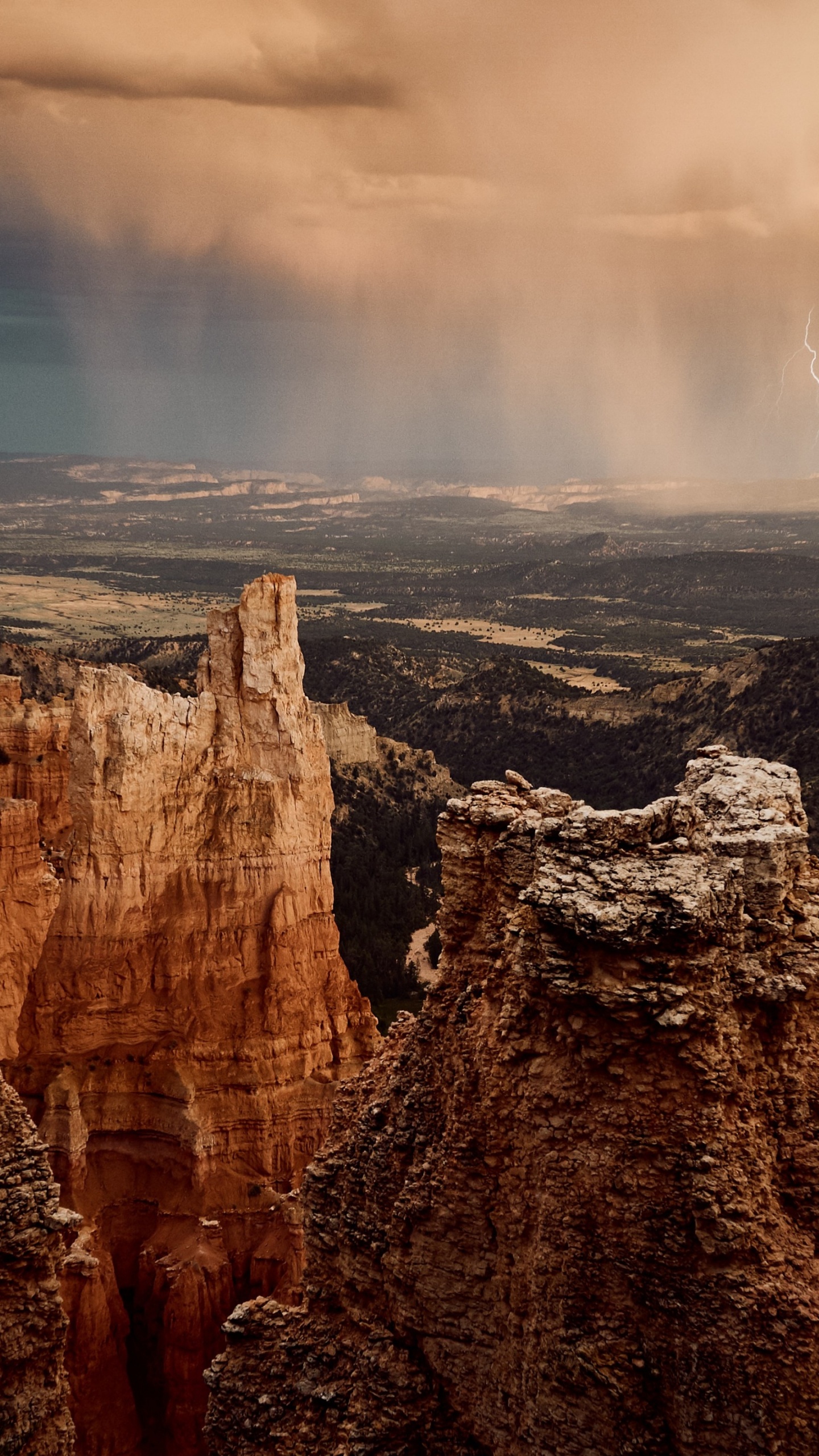 Обои национальный парк Брайсканьон, Брайс, национальный парк арки, Город Брайс-Каньон, национальный парк в разрешении 1440x2560