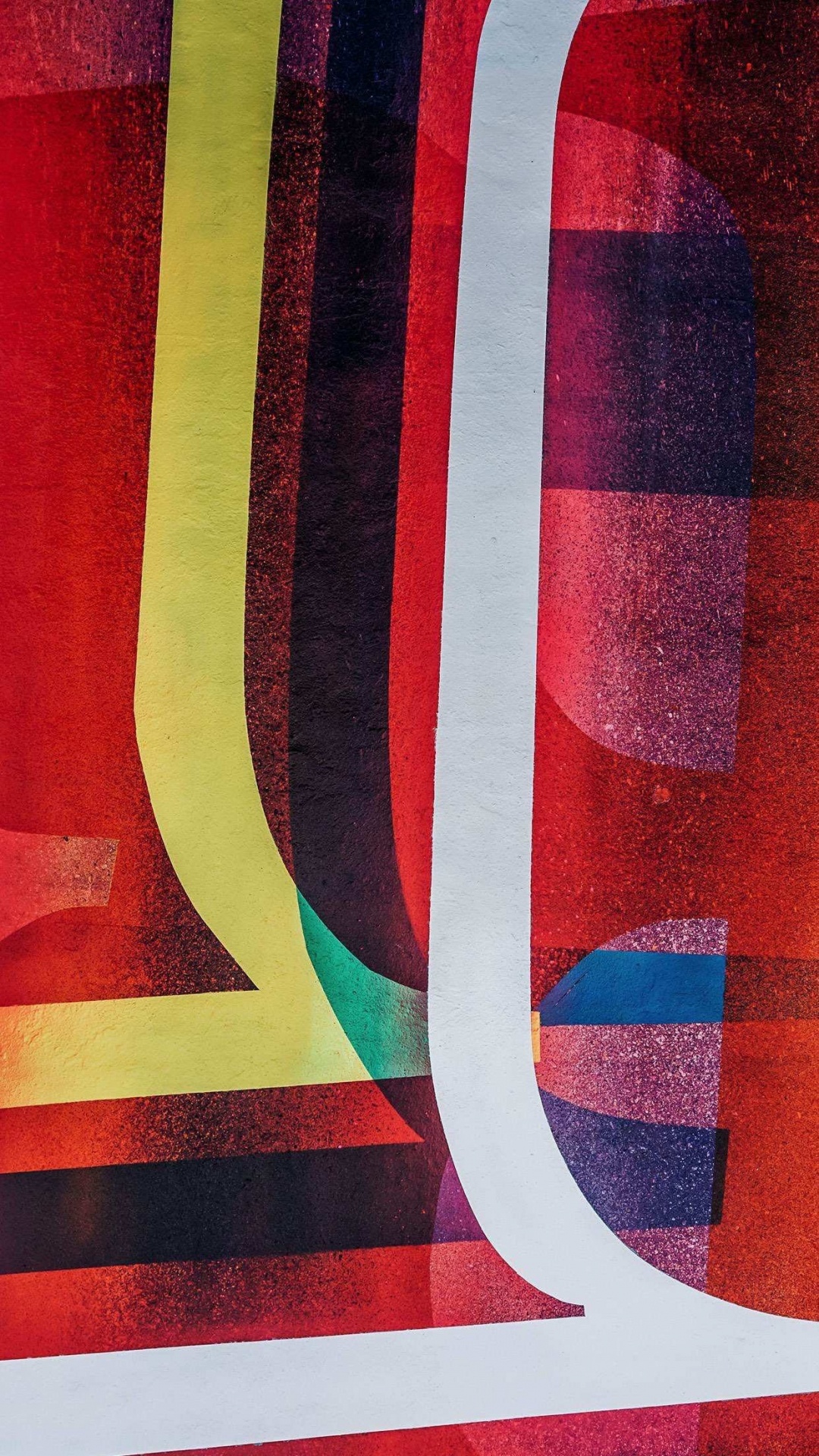 Обои шотландка, красный цвет, Оранжевый цвет, искусство, графический дизайн в разрешении 1080x1920