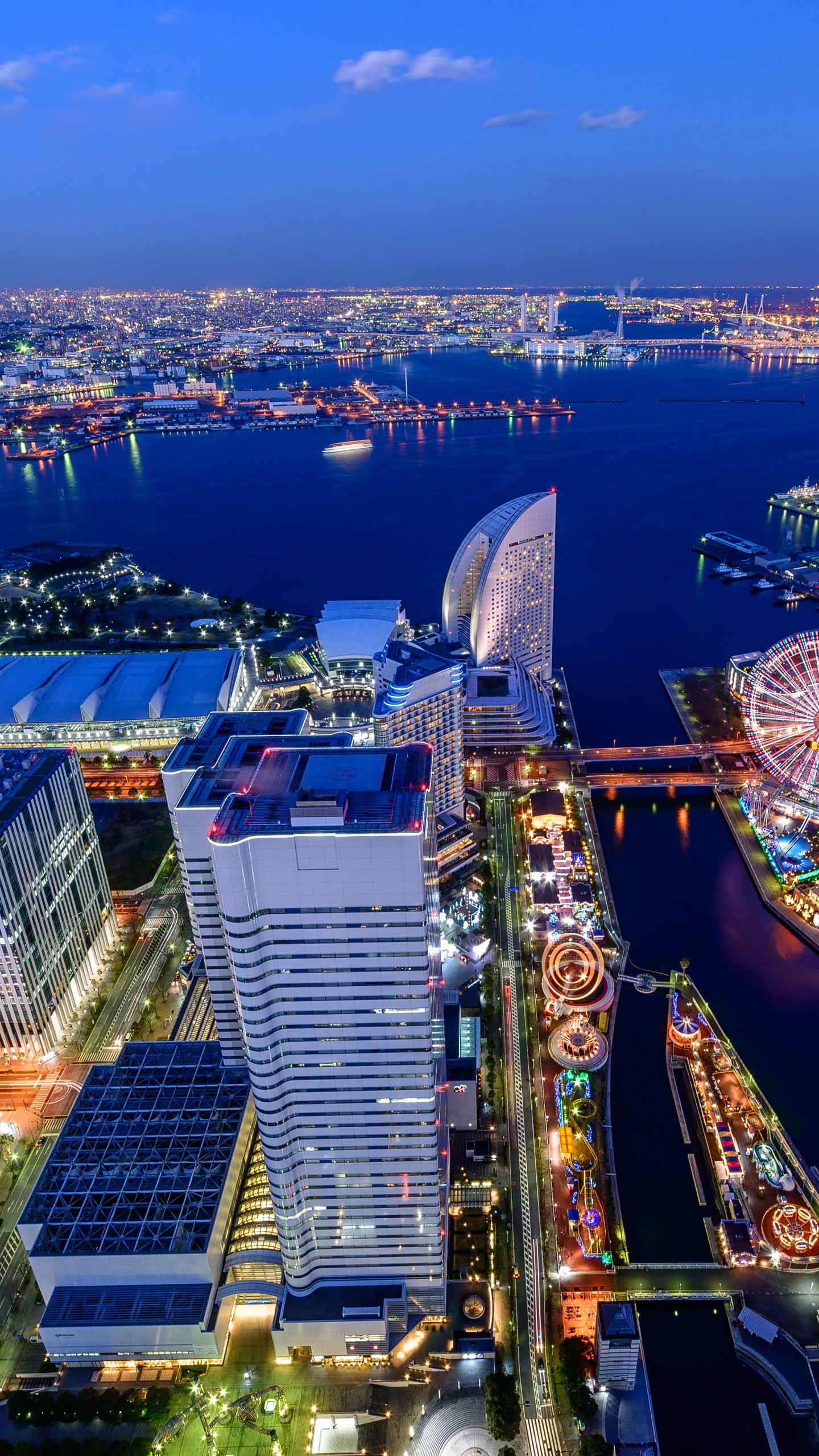 Обои токийская башня, достопримечательность, городской район, городской пейзаж, город в разрешении 1440x2560