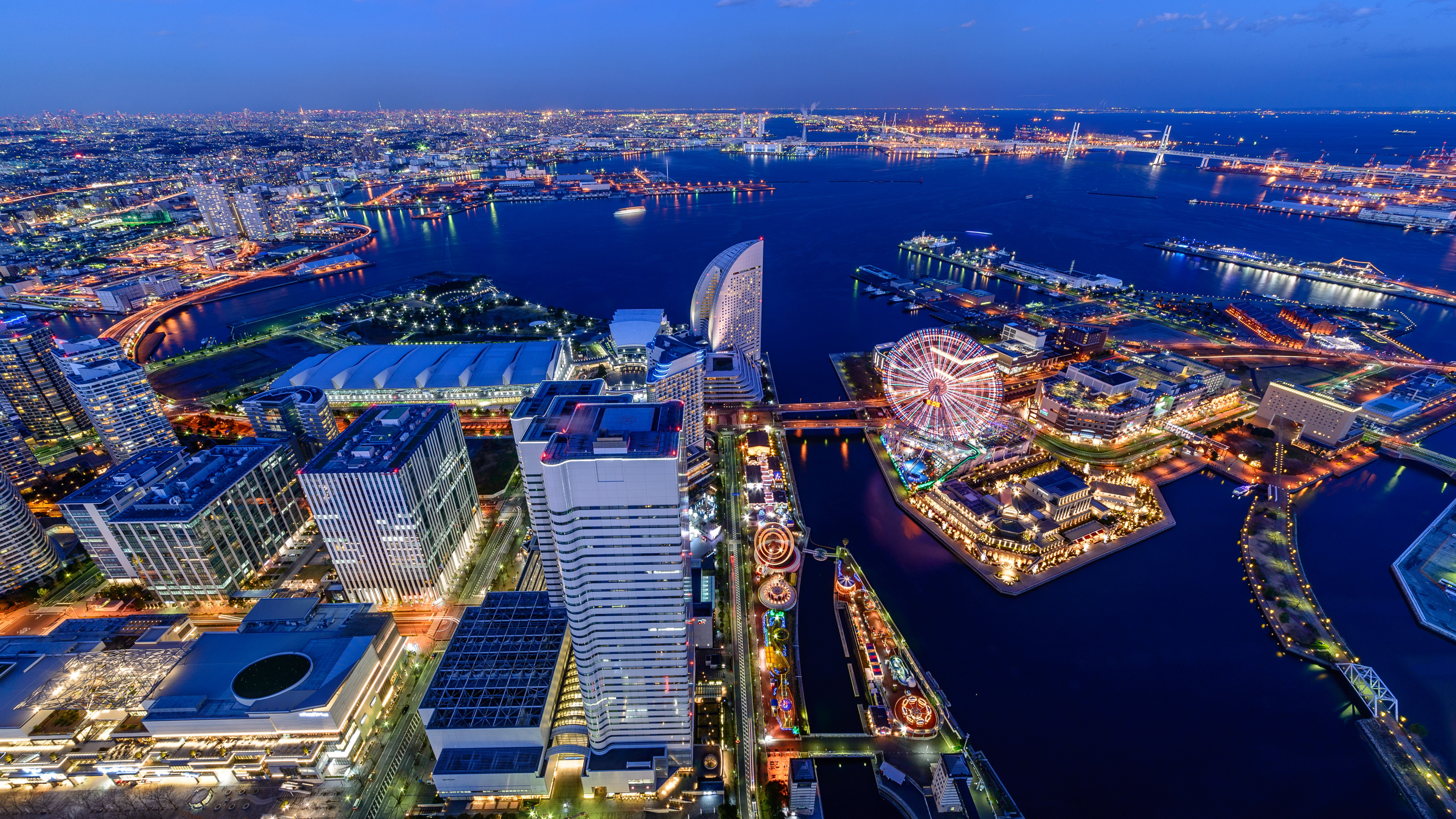 Обои токийская башня, достопримечательность, городской район, городской пейзаж, город в разрешении 3840x2160