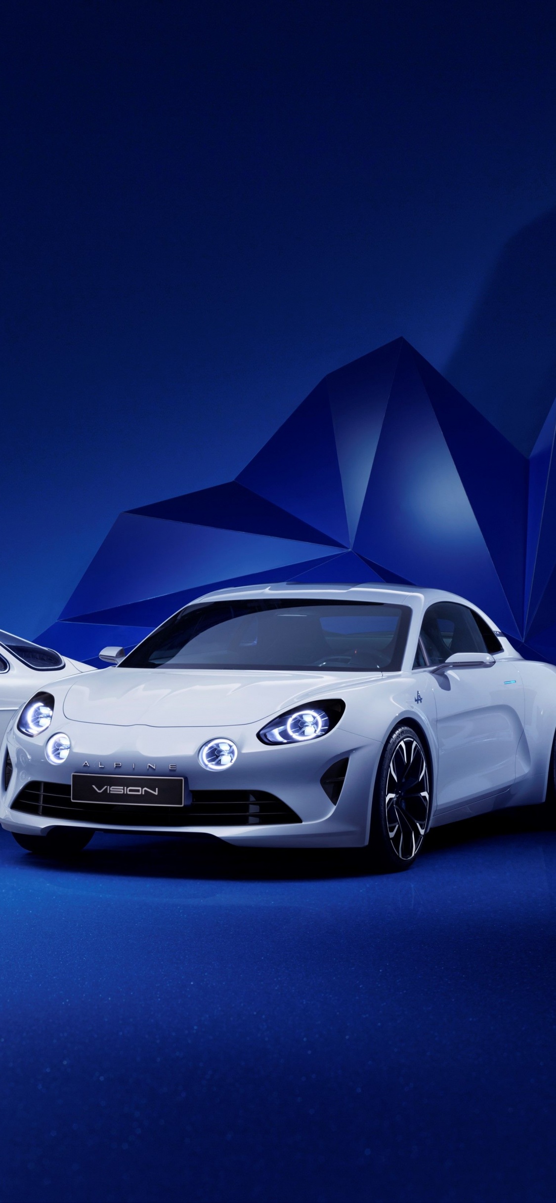 Обои Альпийских a110, Рено, спорткар, авто, Alpine Видения в разрешении 1125x2436