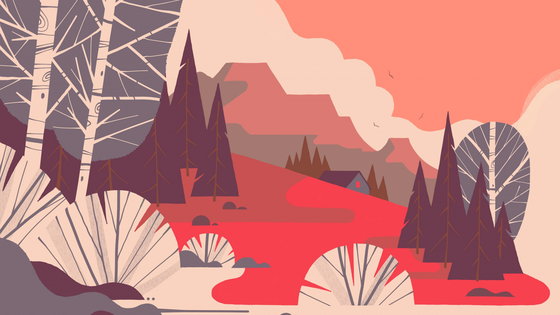 Обои Google, Google Chrome, Chrome OS, Chrome OS 2020, рисование в разрешении 1920x1080