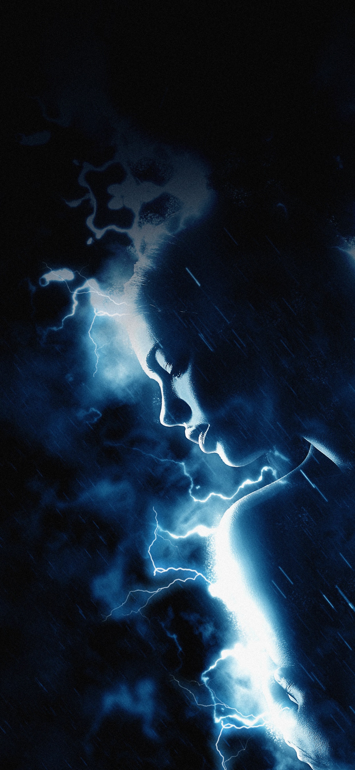 Обои атмосфера, вода, гром, Гроза, электричество в разрешении 1242x2688