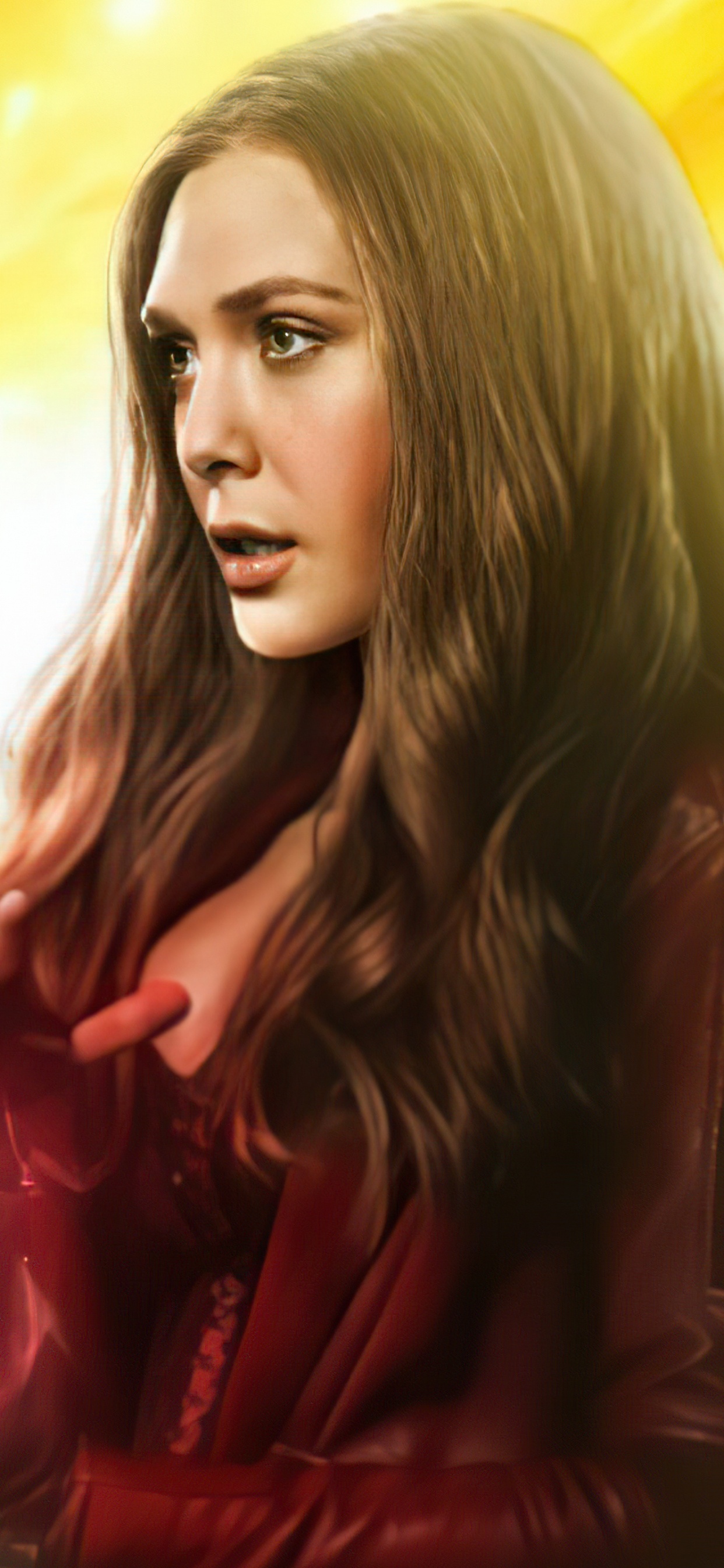 Обои красота, каштановые волосы, голова, орган, Люди в природе в разрешении 1242x2688